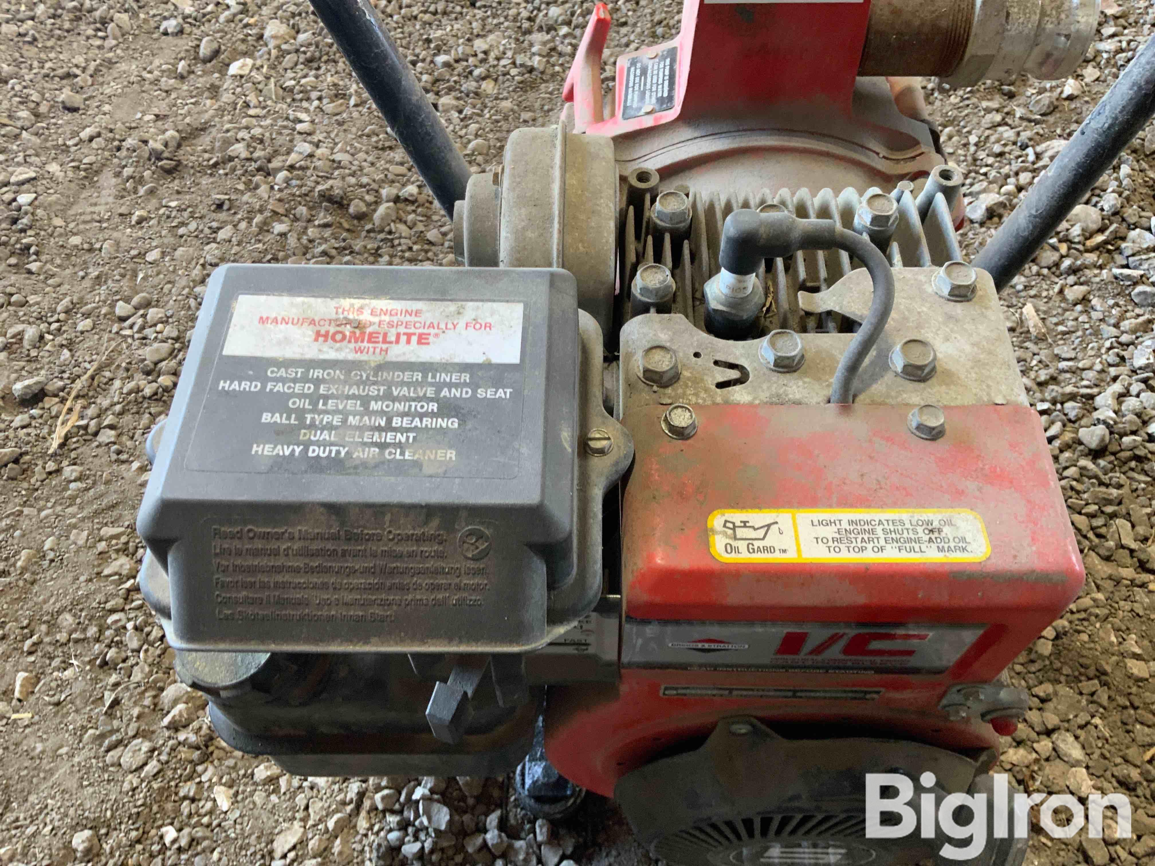 Homelite 121TP2-1B 173 GPM Pump BigIron Auctions