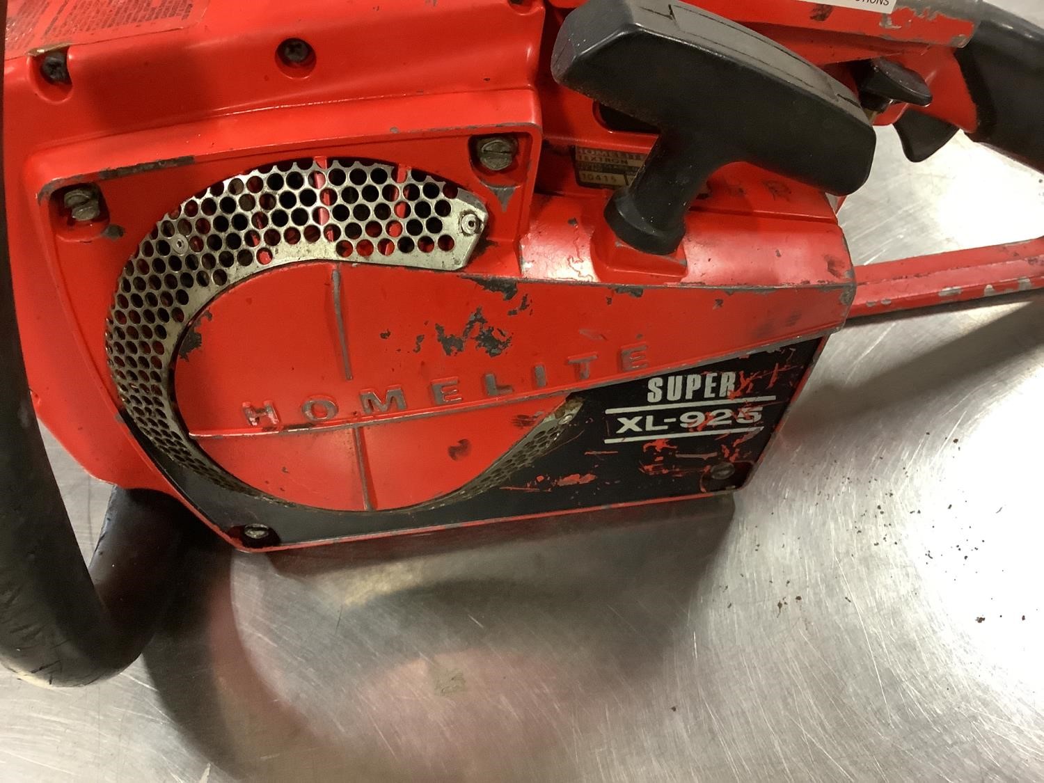 Homelite Super XL-925 Chainsaw BigIron Auctions