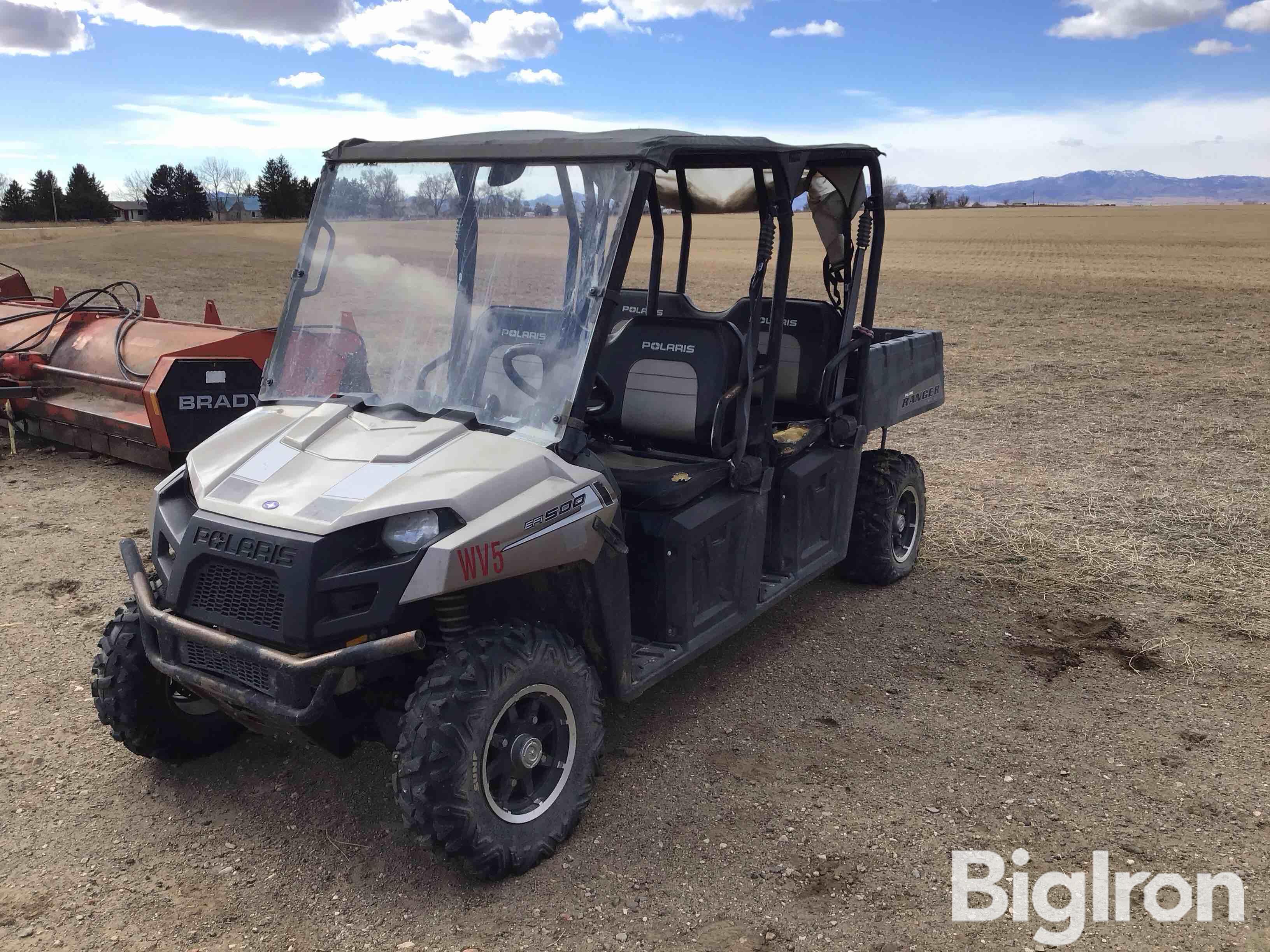 2013 Polaris 500 4x4 UTV BigIron Auctions