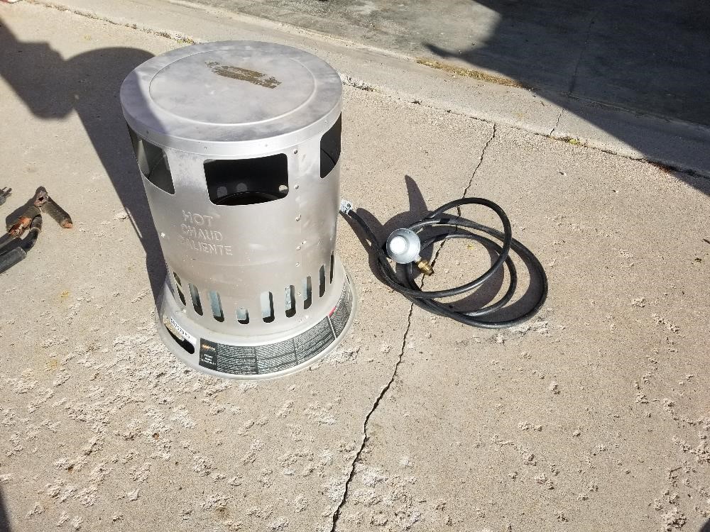 Dyna glo clearance pro propane heater