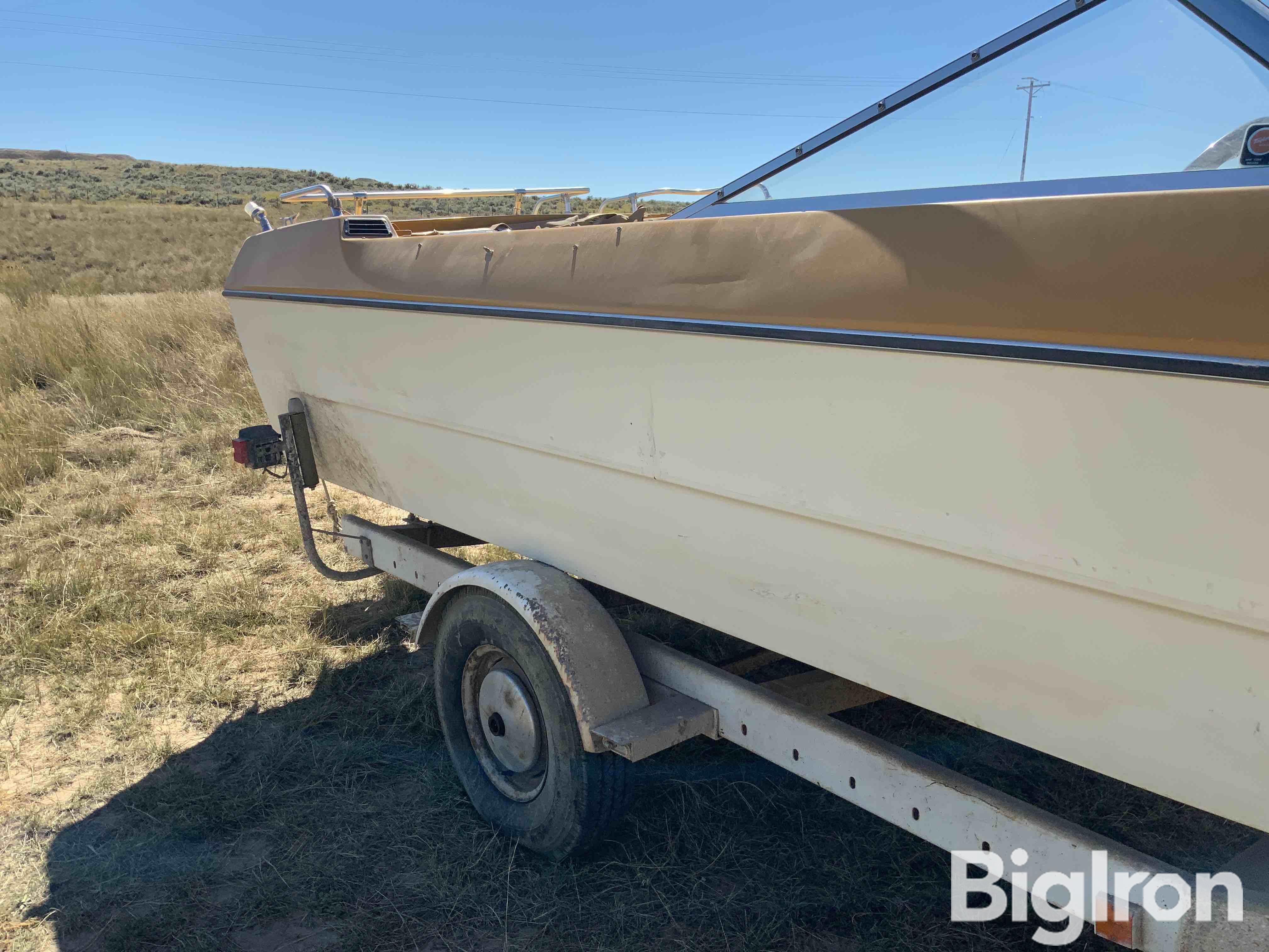 1979 Fiberform Open Bow Boat W/ Trailer BigIron Auctions