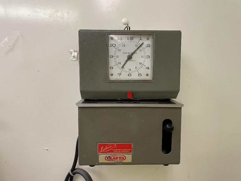 Lathem Time Clock BigIron Auctions