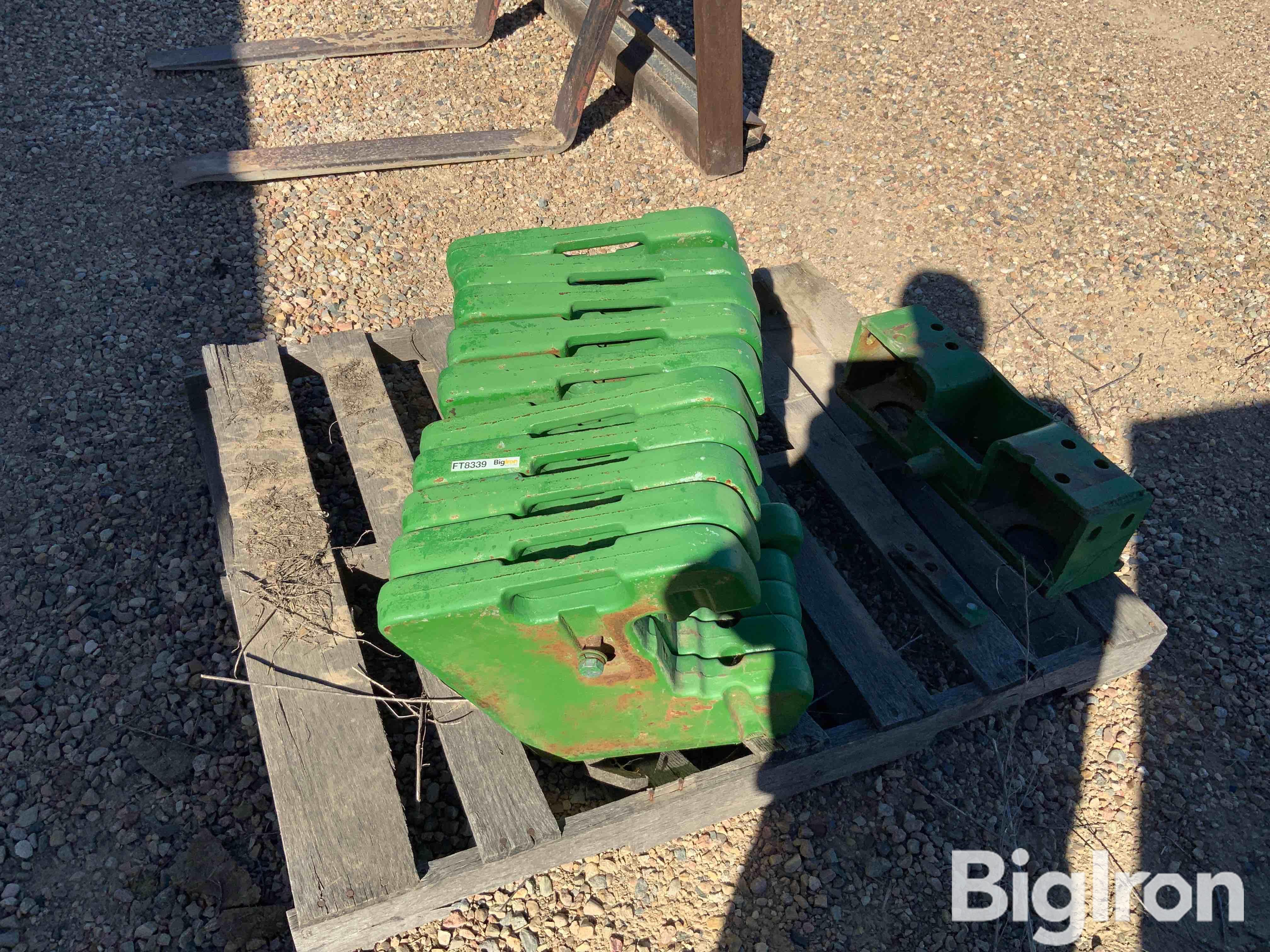 John Deere Front End Weights & Bracket BigIron Auctions