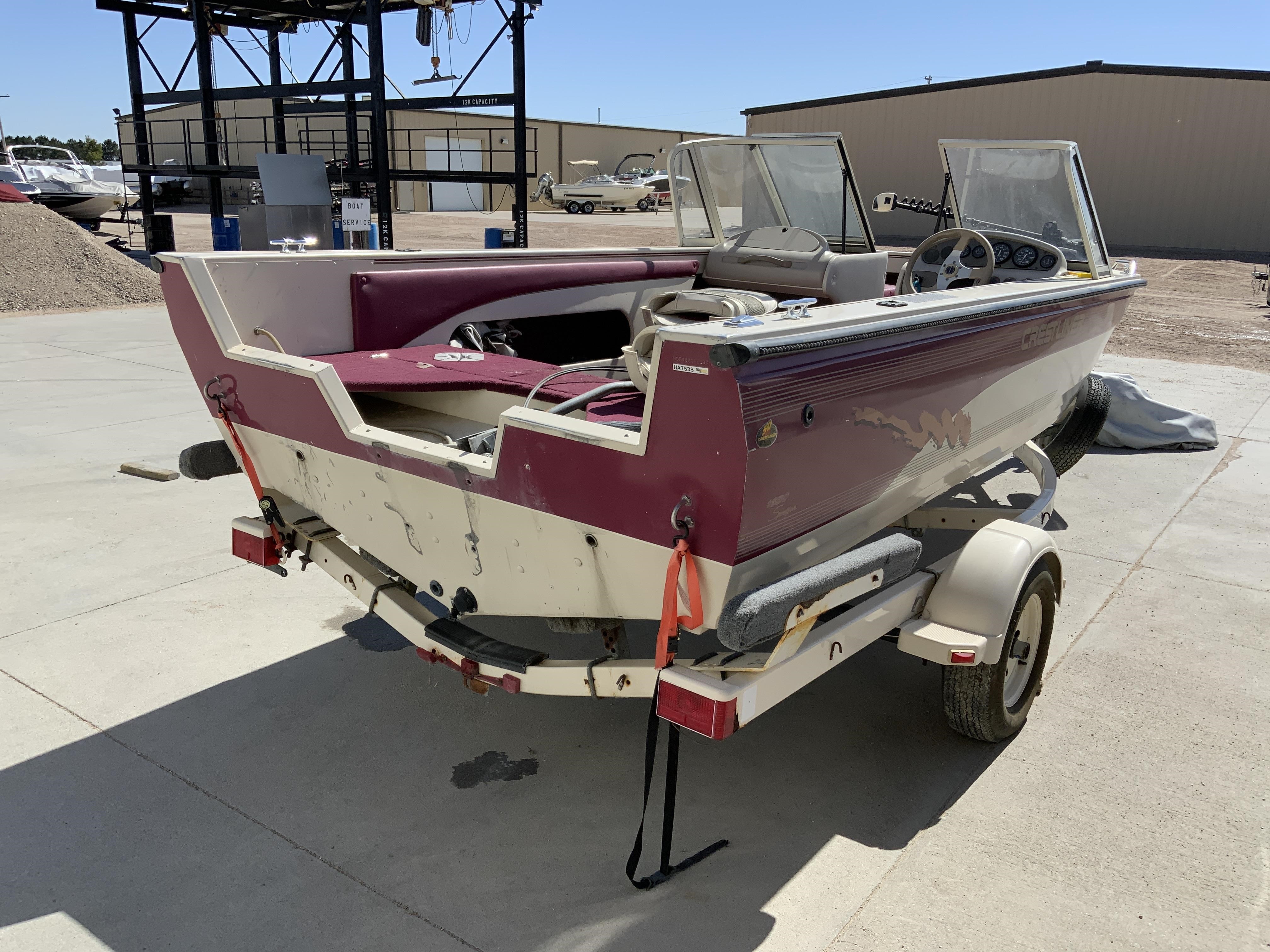 1996 Crestliner 1650 Sport & Fish Boat BigIron Auctions