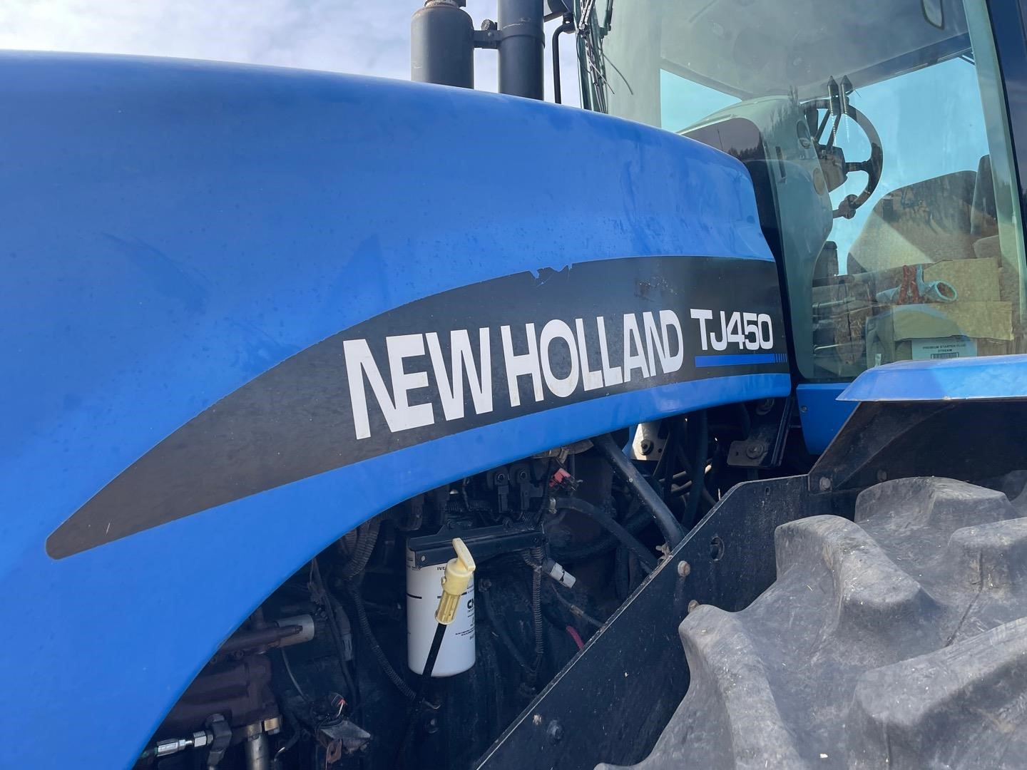 2001 New Holland TJ450 4WD Tractor BigIron Auctions