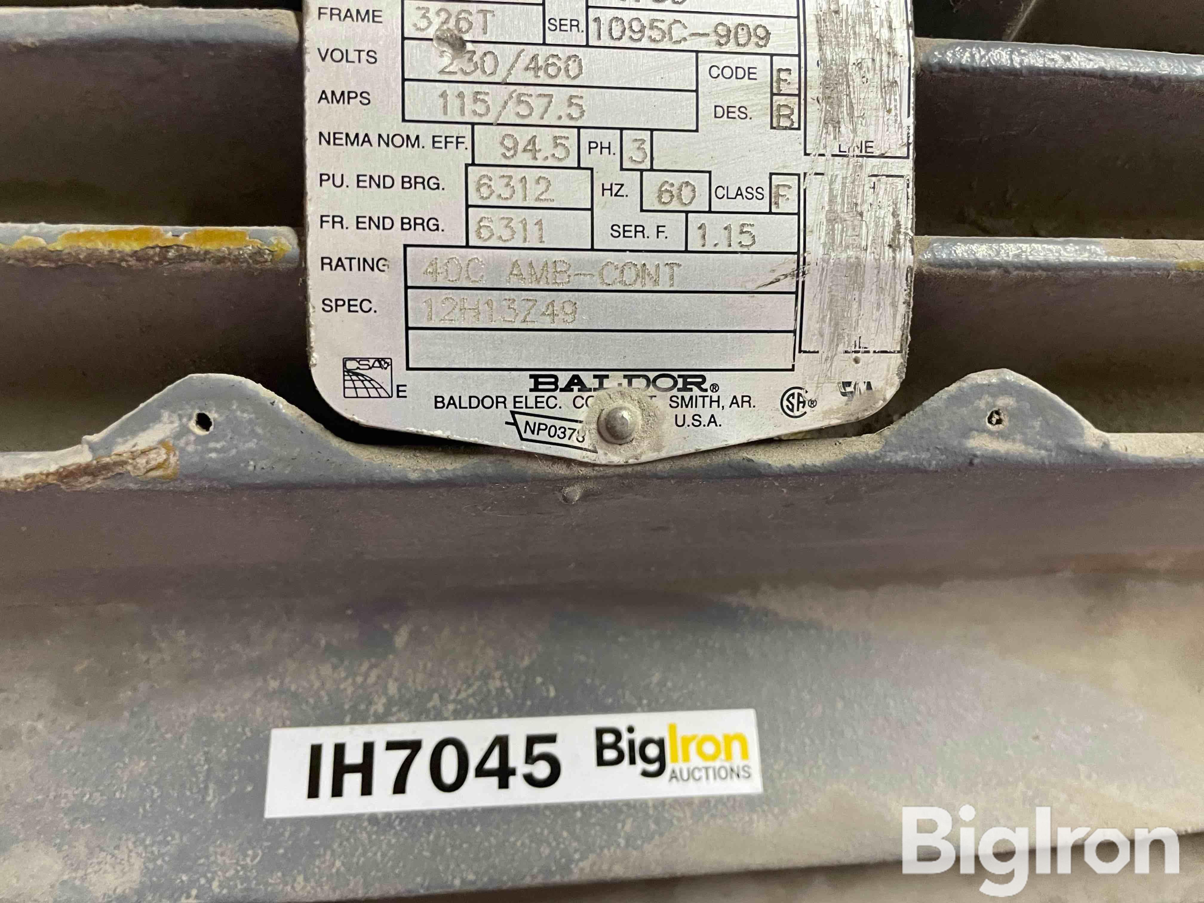 Baldor 50 HP Electric Motor BigIron Auctions