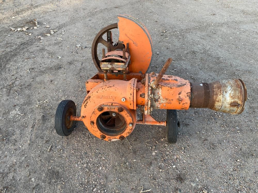 Berkeley TL-B6ZRM Pump On Cart BigIron Auctions