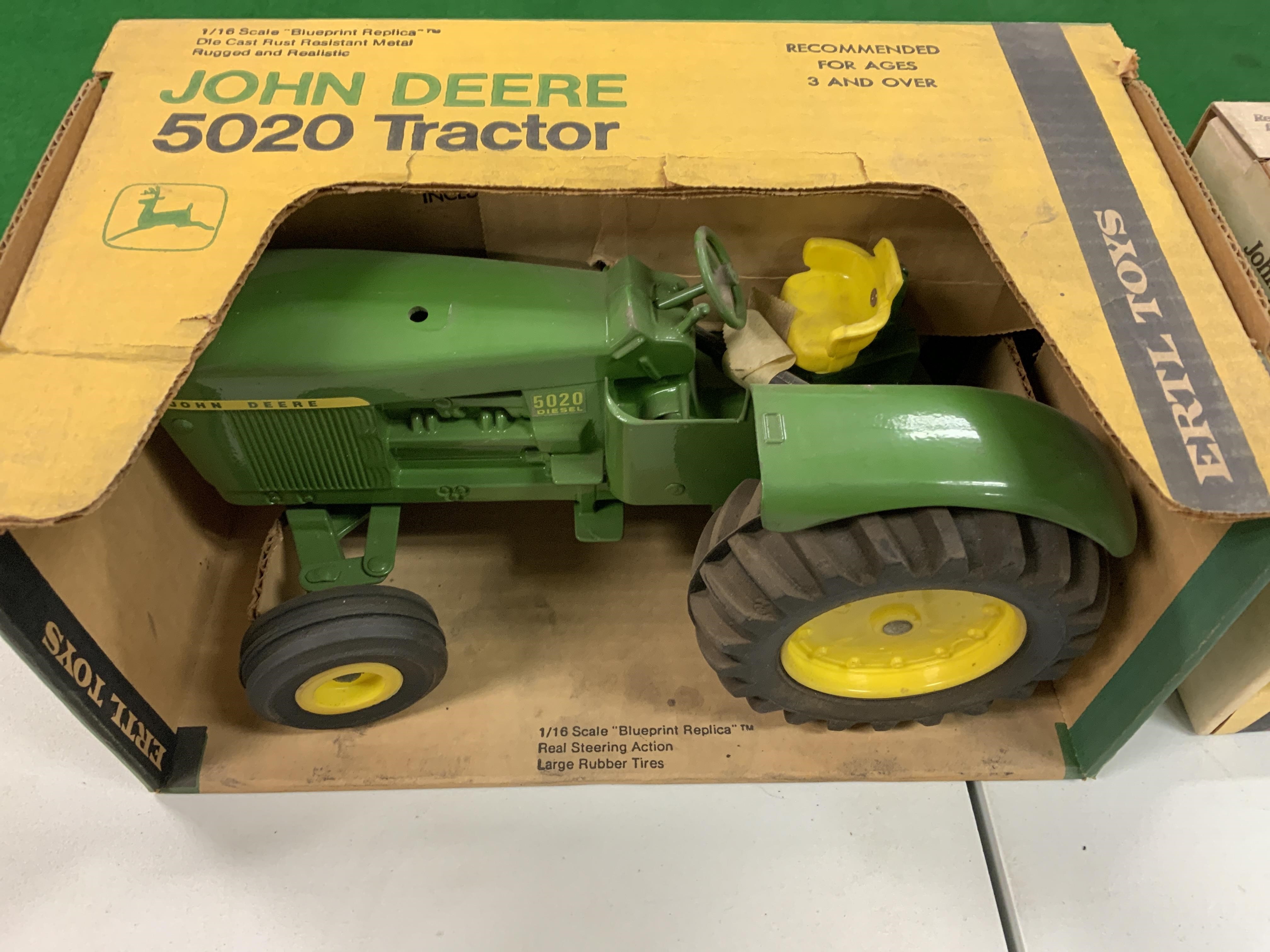 John Deere Metal Toy Tractors Bigiron Auctions 7548