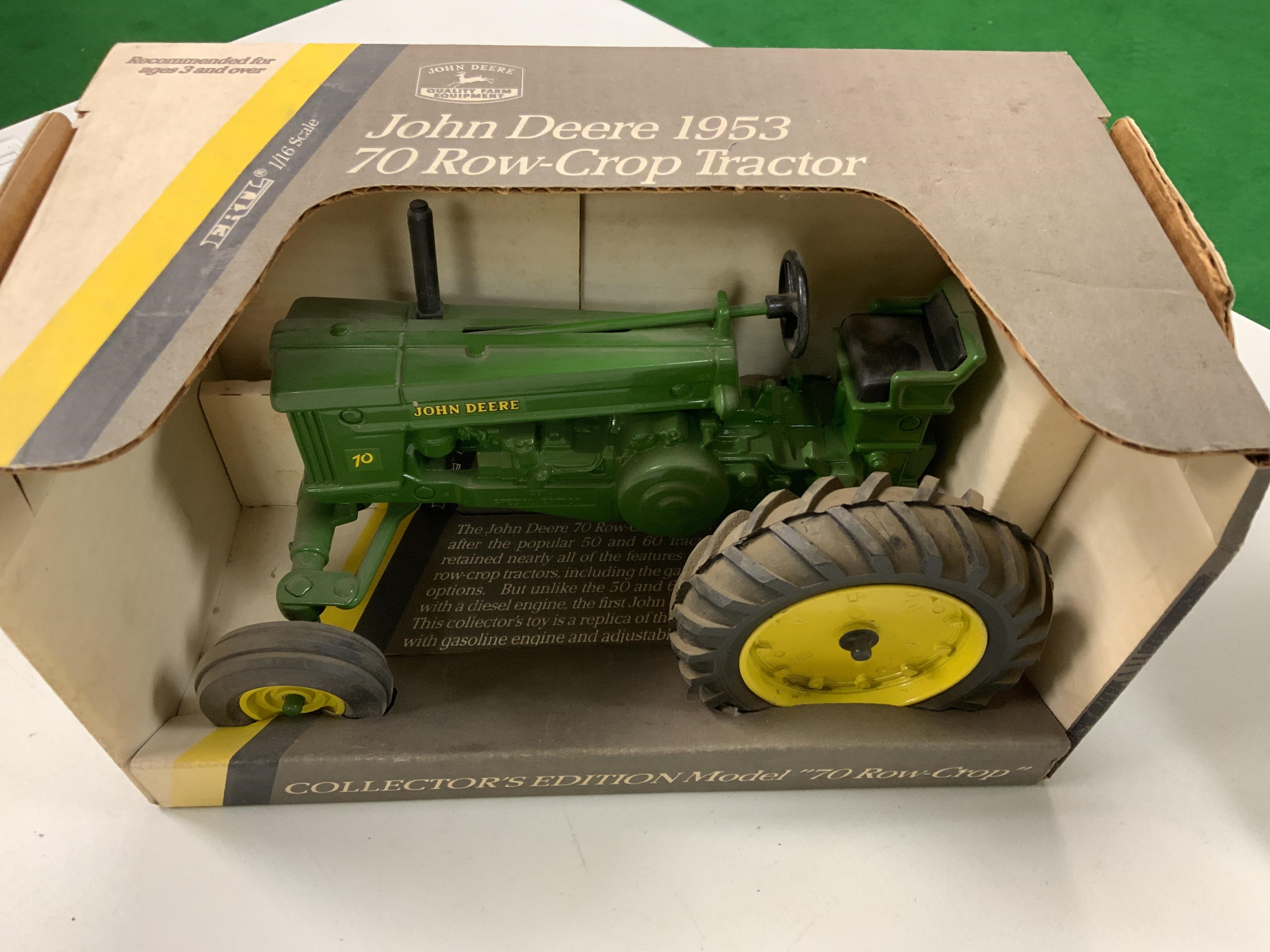 John Deere Metal Toy Tractors Bigiron Auctions 2798