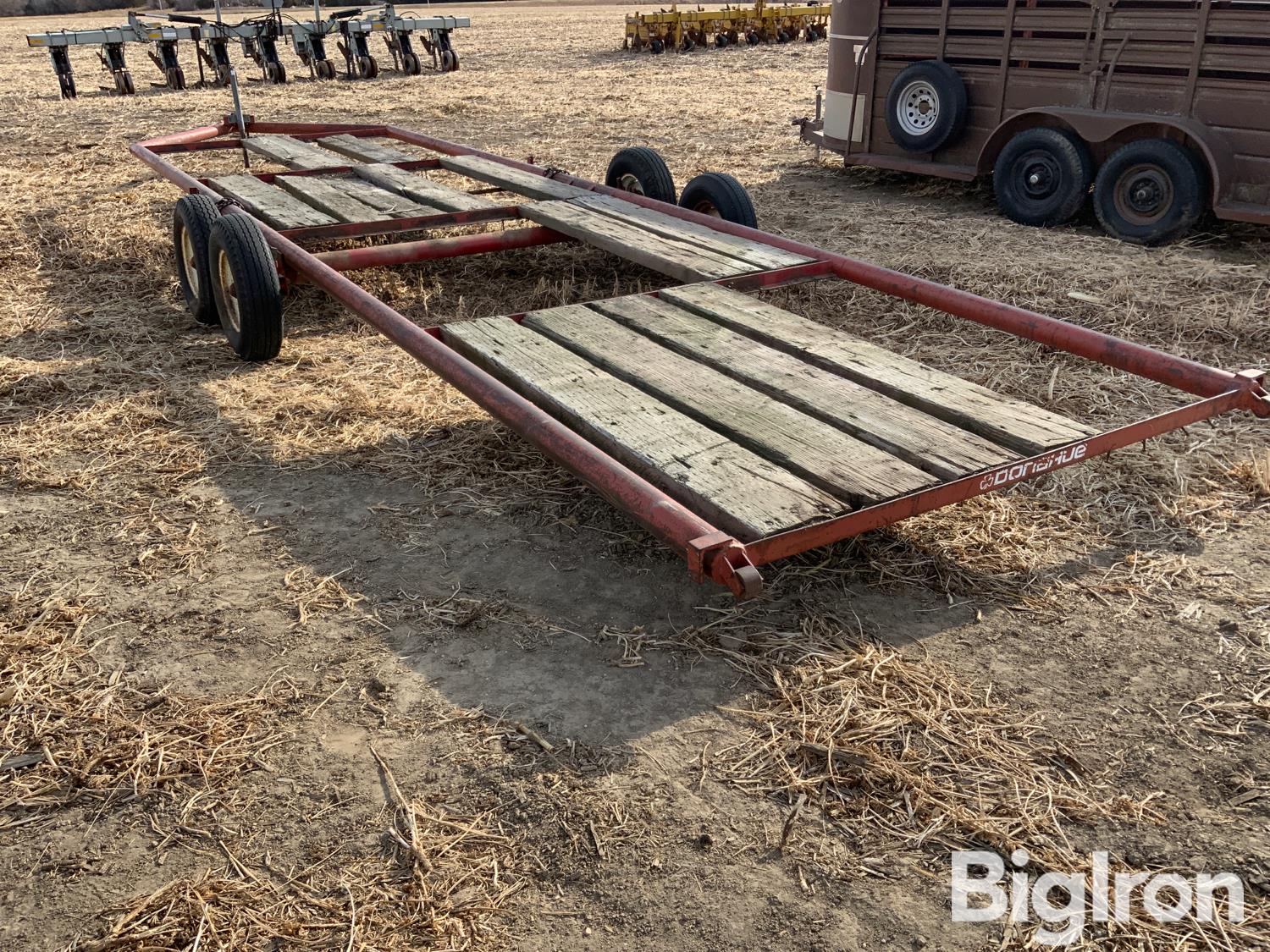 Donahue 8’ X 28’ T A Implement Carrier Bigiron Auctions