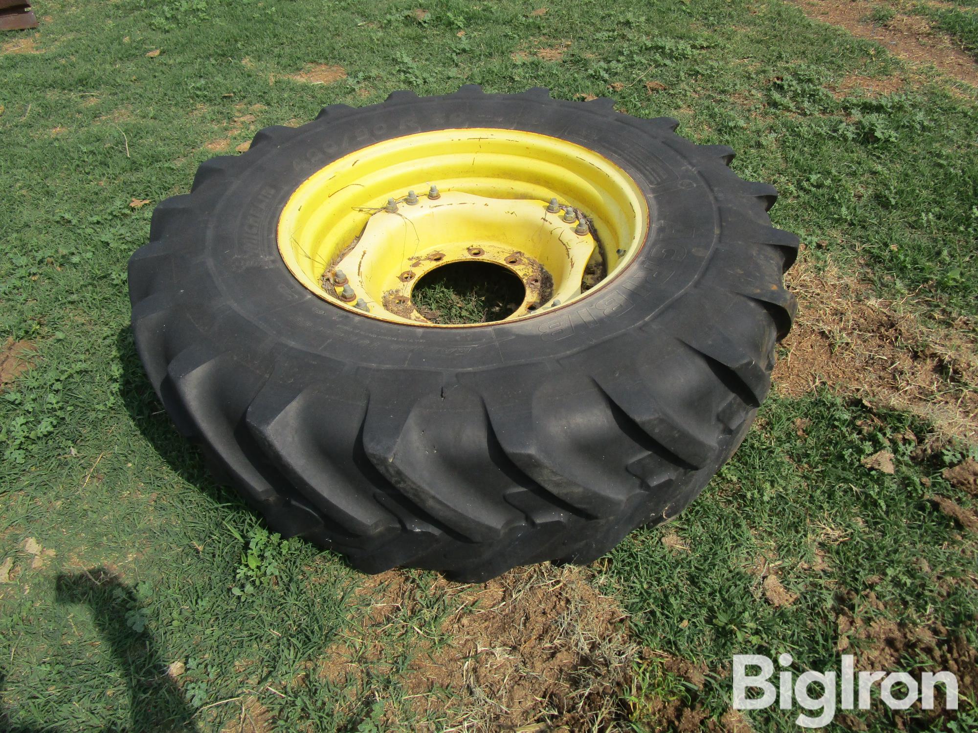 Michelin 420 90r30 Tractor Tire Bigiron Auctions