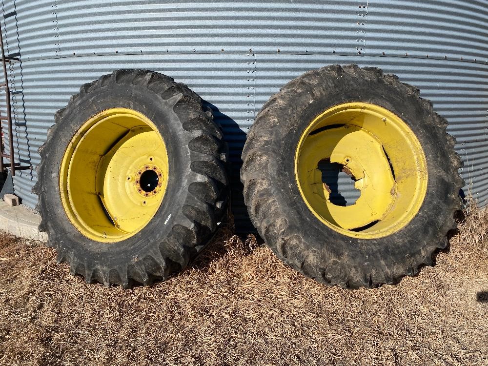 John Deere 18.4-38 Tractor Duals BigIron Auctions