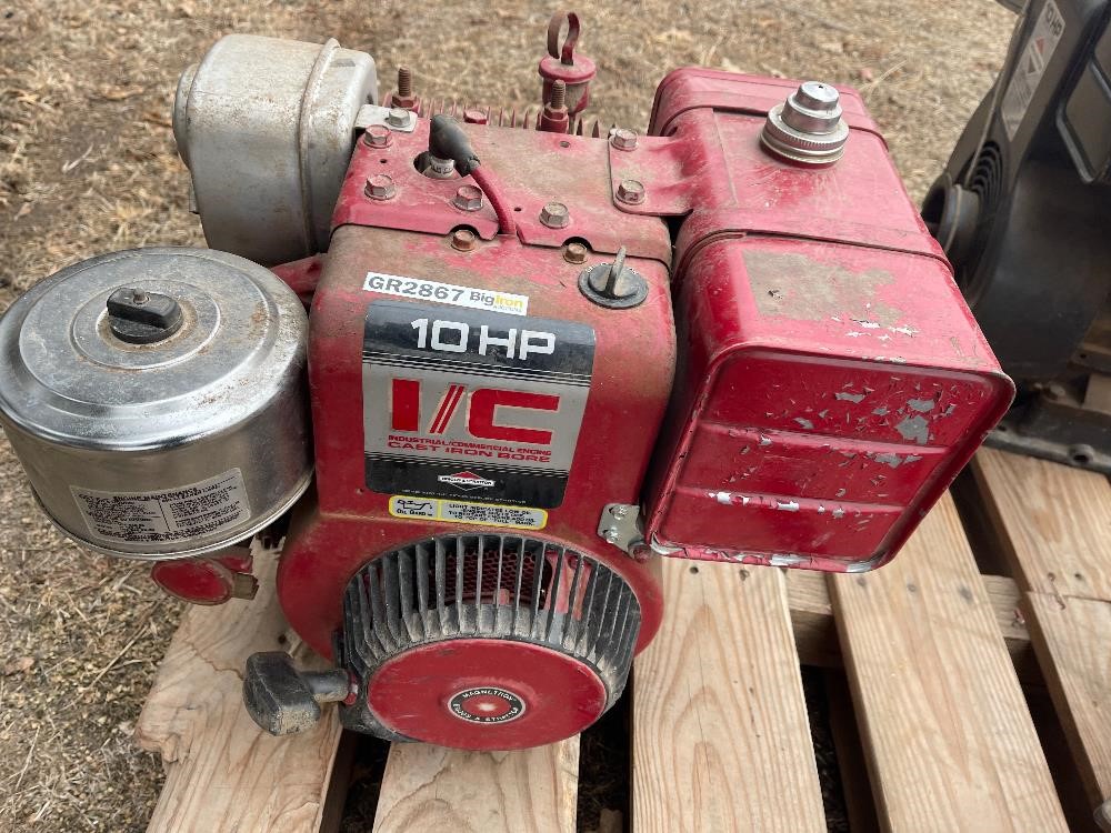 Briggs & Stratton 10 Hp Horizontal Shaft Gas Engine BigIron Auctions