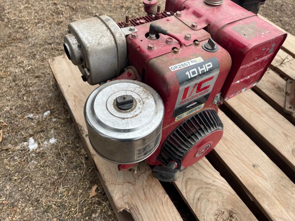 Briggs & Stratton 10 Hp Horizontal Shaft Gas Engine BigIron Auctions