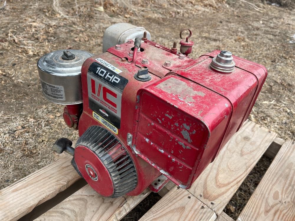 Briggs & Stratton 10 Hp Horizontal Shaft Gas Engine BigIron Auctions