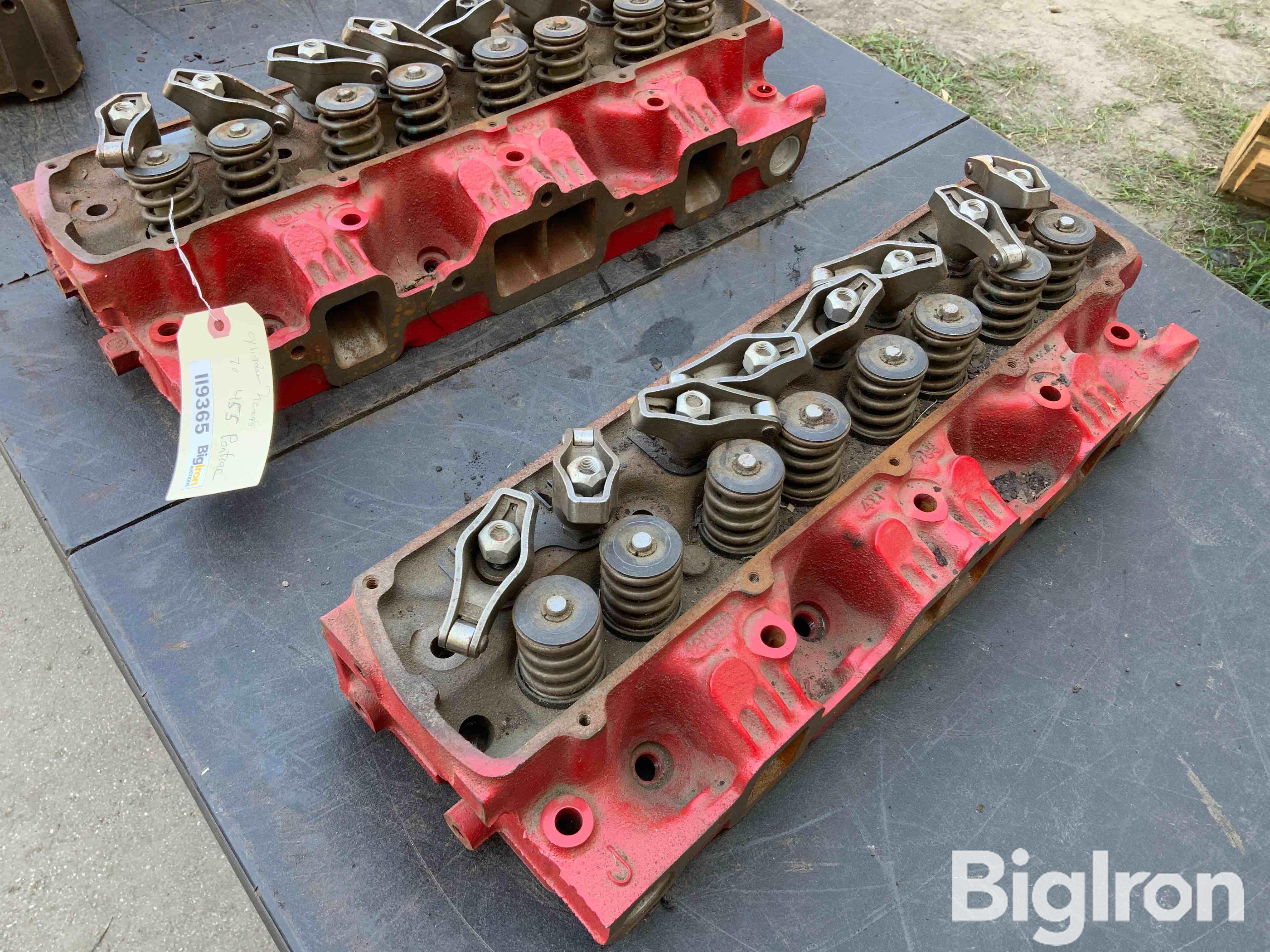 1970 Oldsmobile 455ci Cylinder Heads Bigiron Auctions