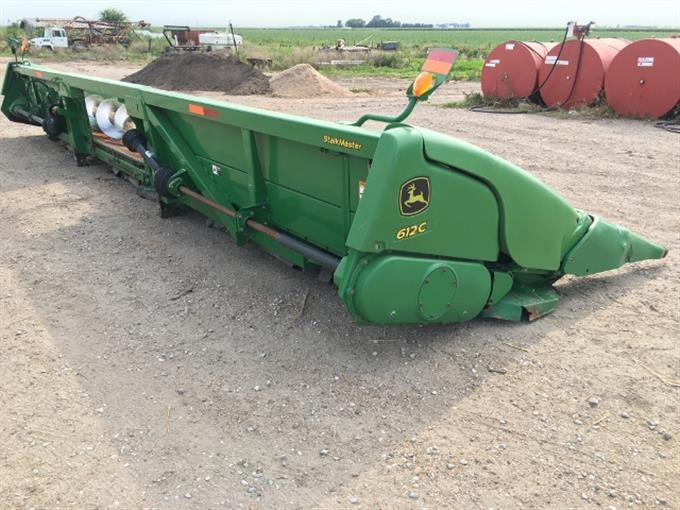 2009 John Deere 612C Stalkmaster Chopping Corn Head BigIron Auctions