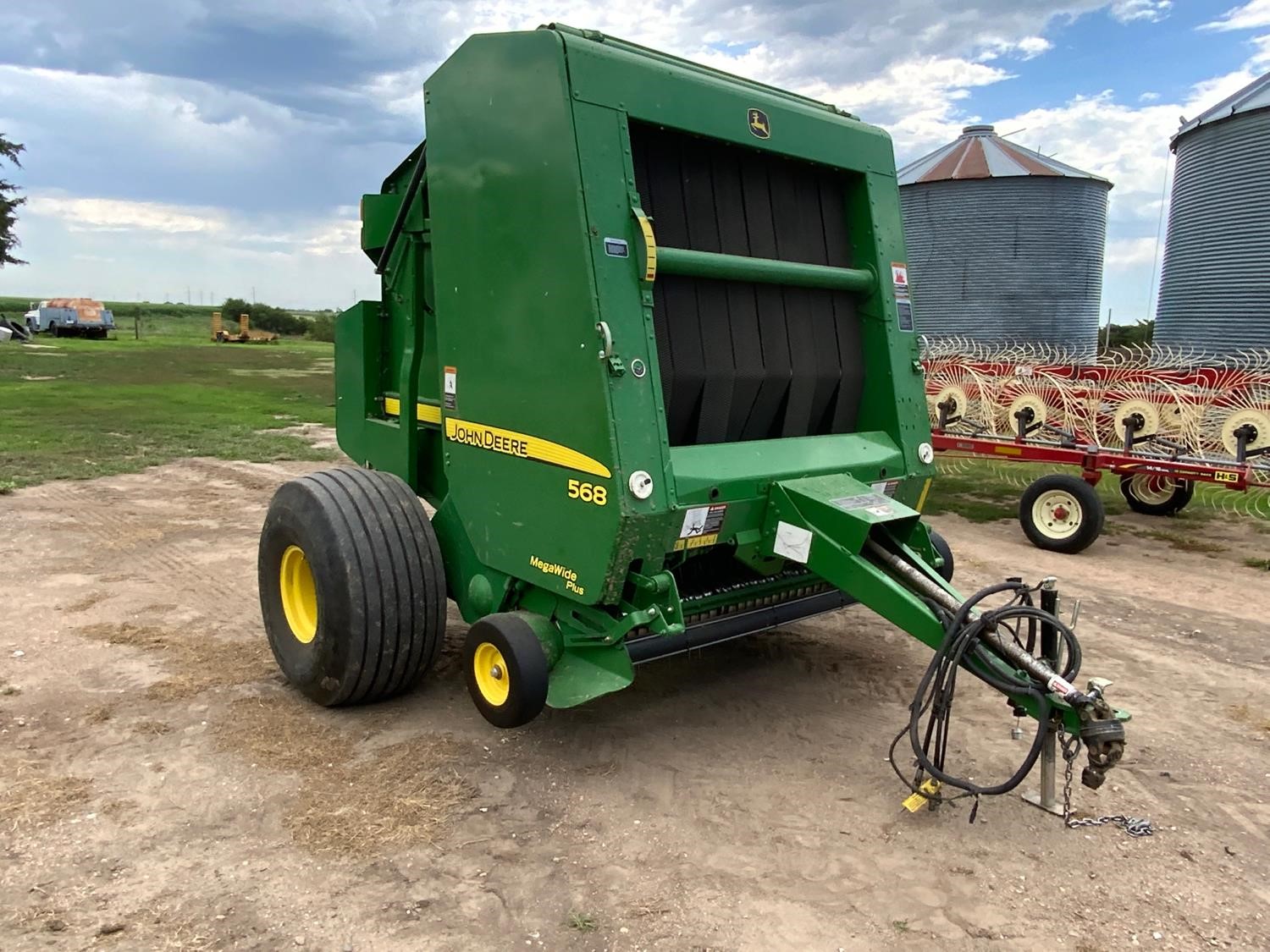 2012 John Deere 568 MegaWide Plus Round Baler BigIron Auctions