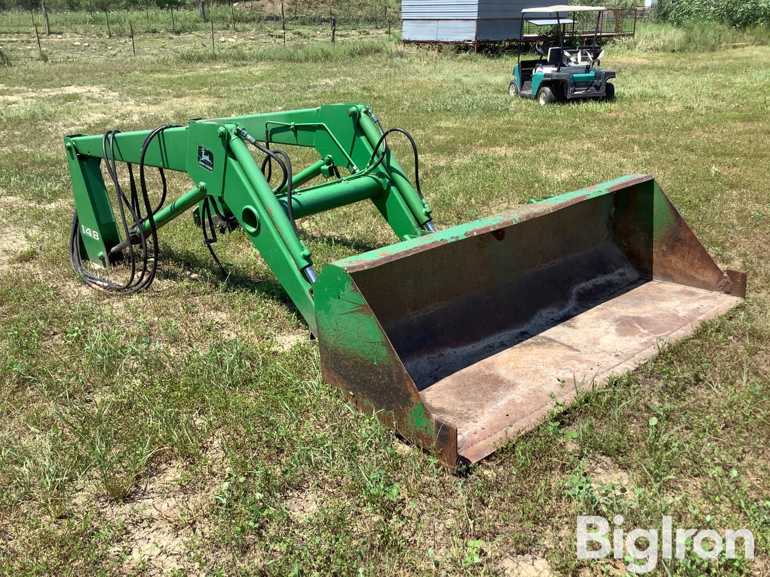 John Deere 148 Front End Loader Bigiron Auctions 4917