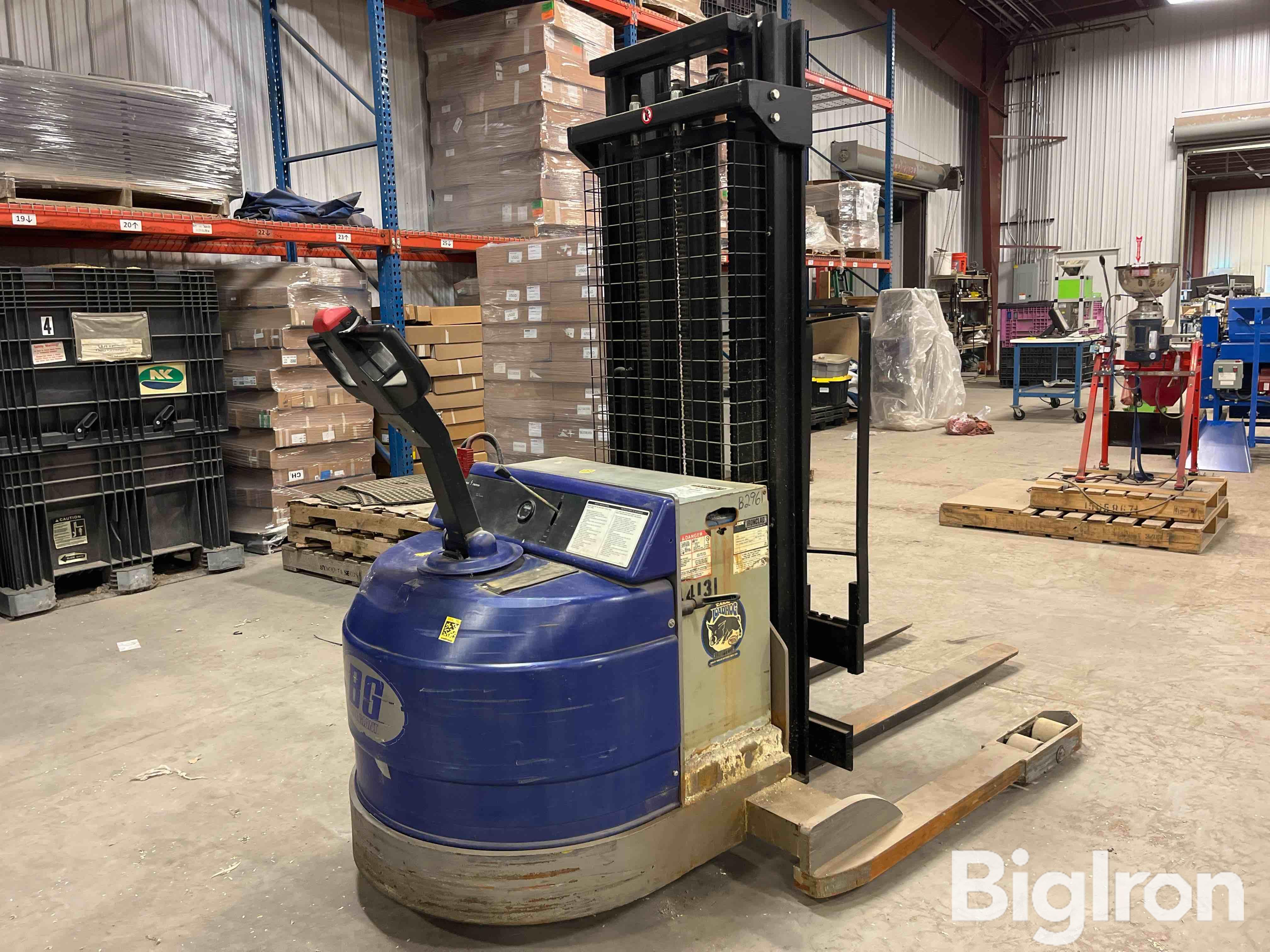 Blue Giant Bgn40-160 Electric Walk Behind Forklift Bigiron Auctions