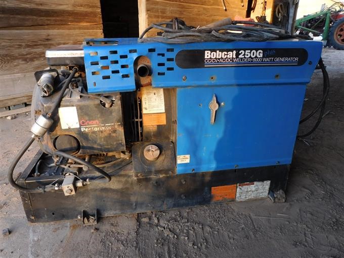 Miller Bobcat 225G Plus Portable Welder/Generator BigIron Auctions