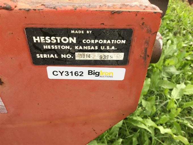 hesston 1014 hydroswing swather