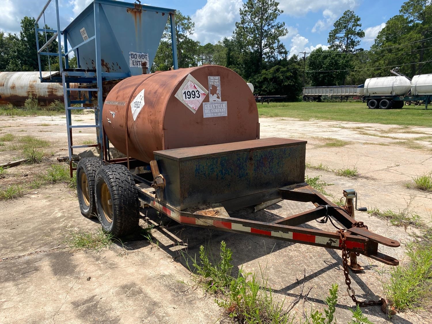 T/A Fuel Tank & Trailer BigIron Auctions