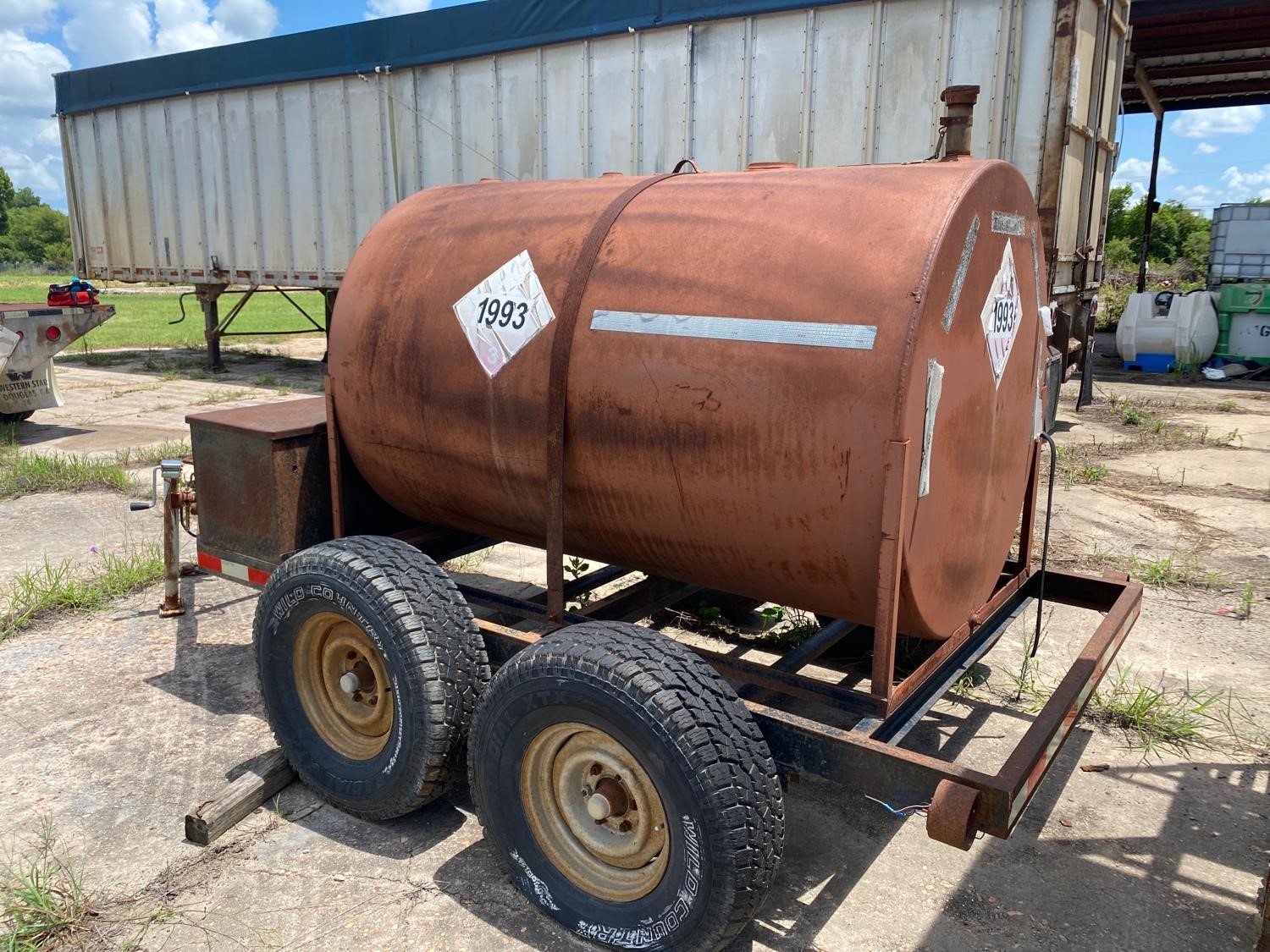 T/A Fuel Tank & Trailer BigIron Auctions