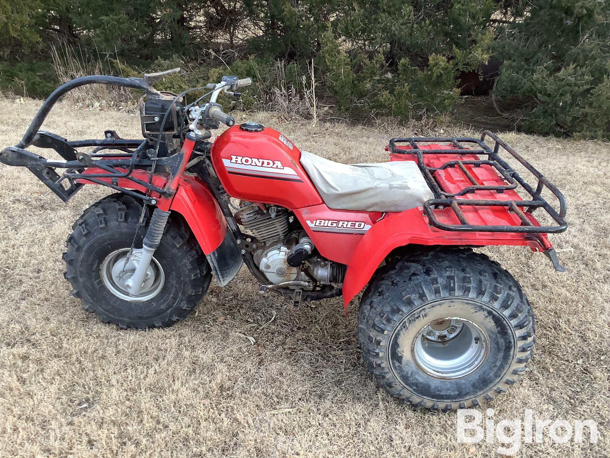 1985 Honda Big Red 3-Wheel ATV BigIron Auctions