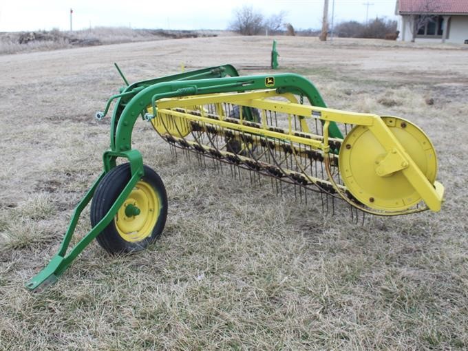John Deere 671 Right-Hand Pull-Type Side Delivery Rake BigIron Auctions