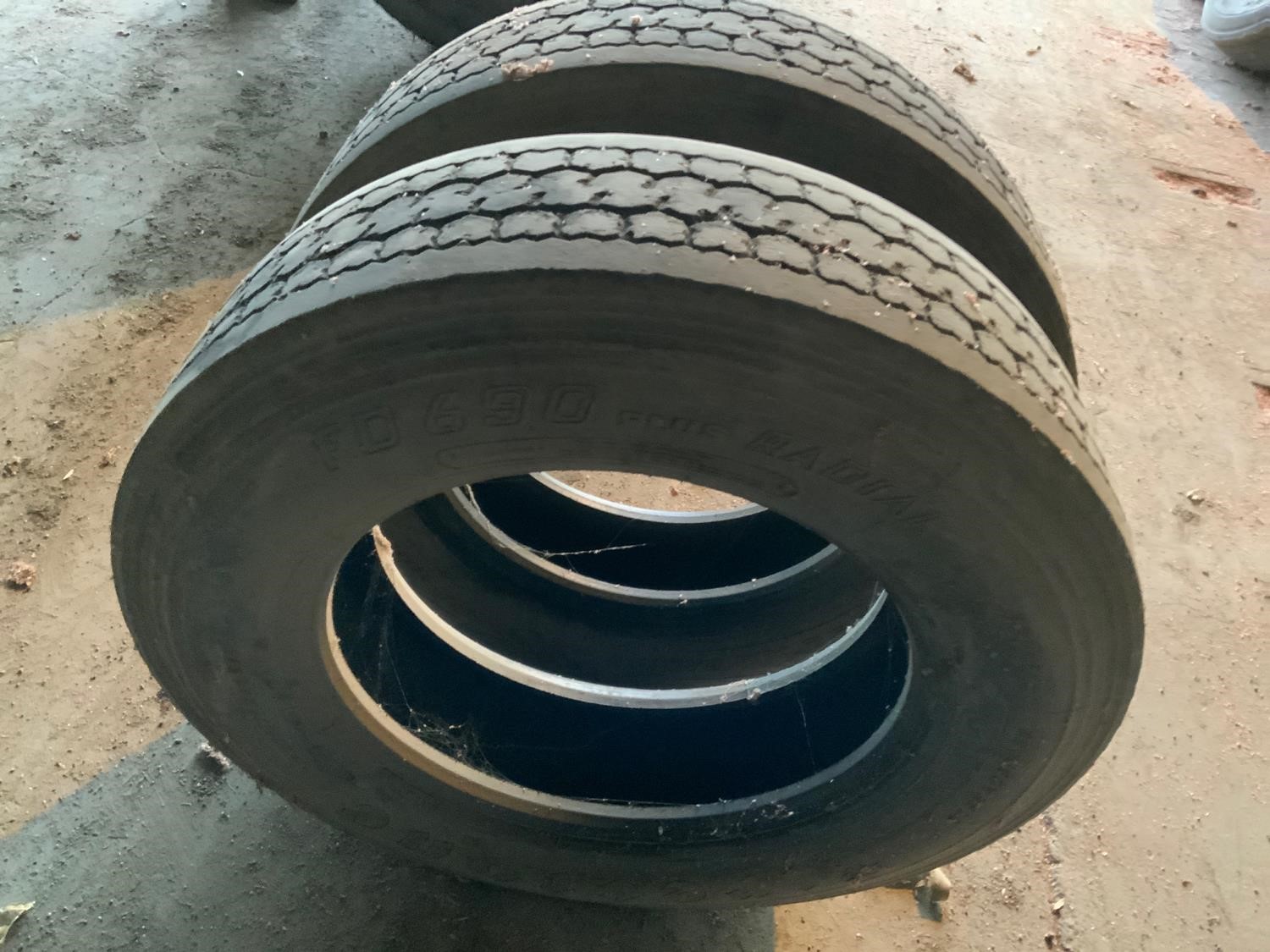 Firestone Low Profile 285/75R24.5 Tires BigIron Auctions