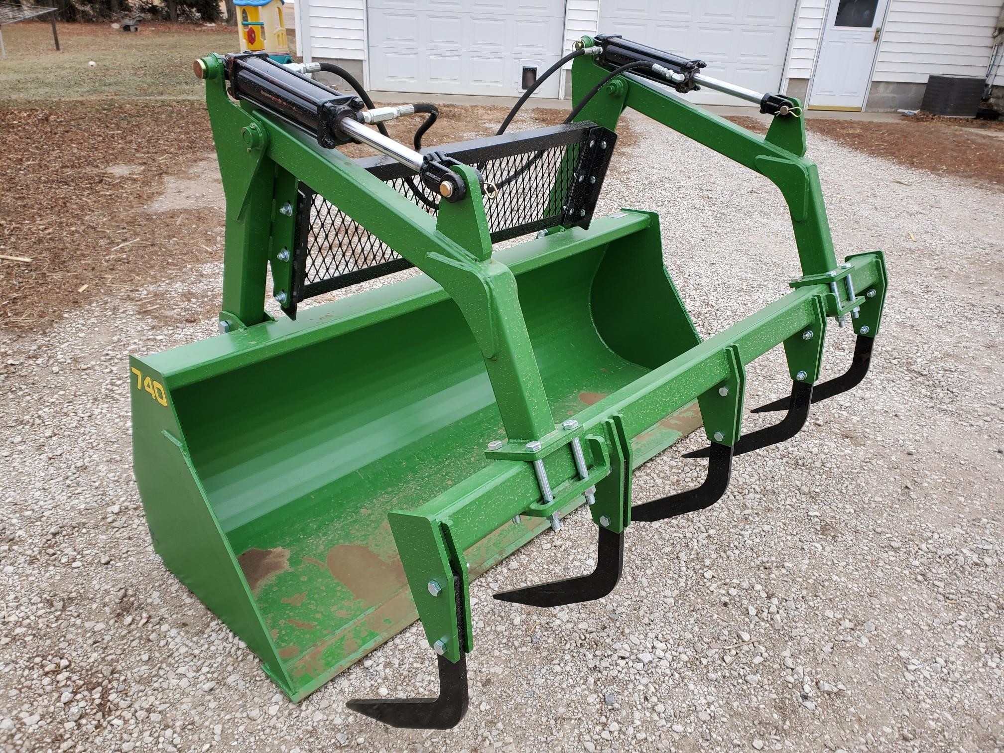 2021 Industrias America 740 Loader Grapple Bucket BigIron Auctions