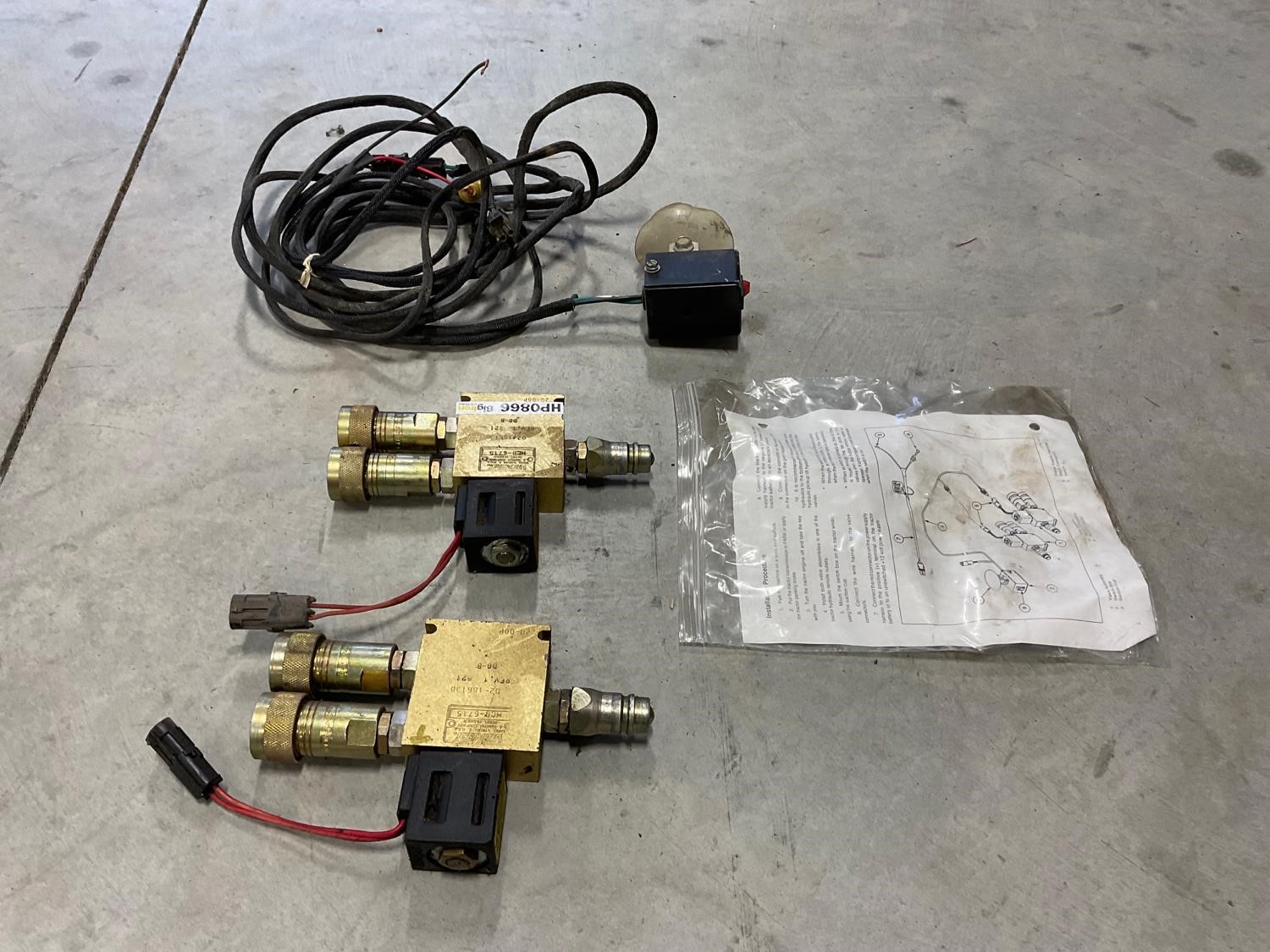 Tractor Hydraulic Doubler Valve Kit BigIron Auctions