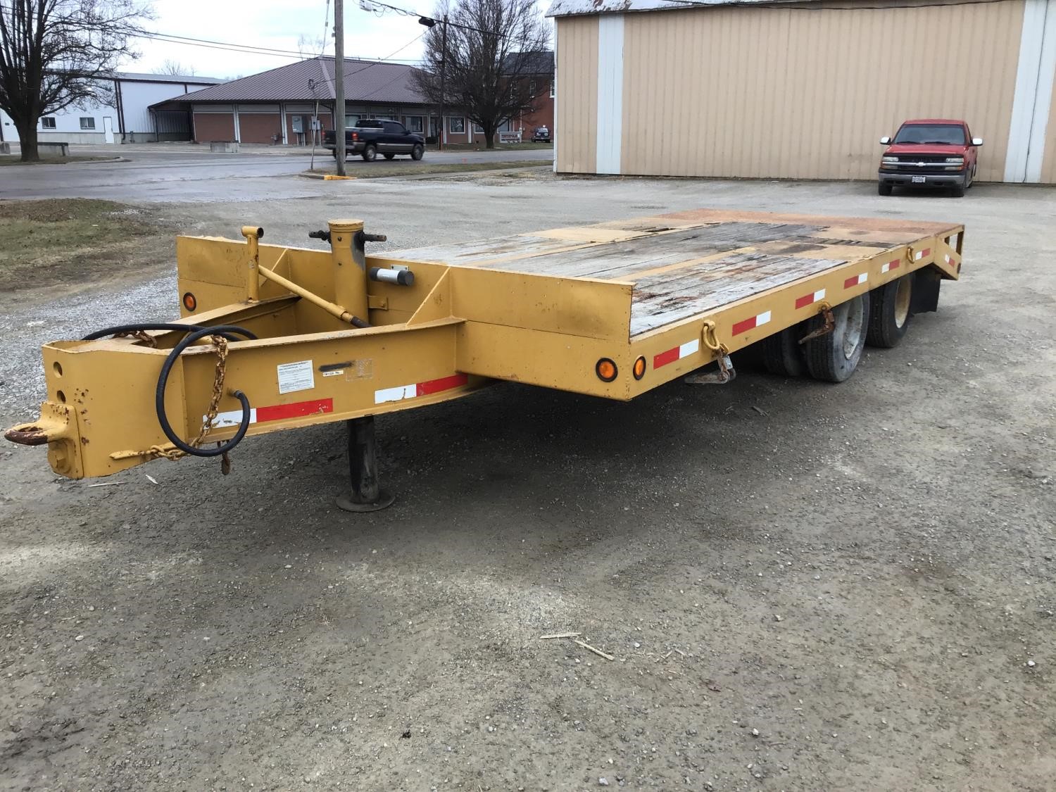 1985 Eager Beaver T/A Flatbed Trailer BigIron Auctions