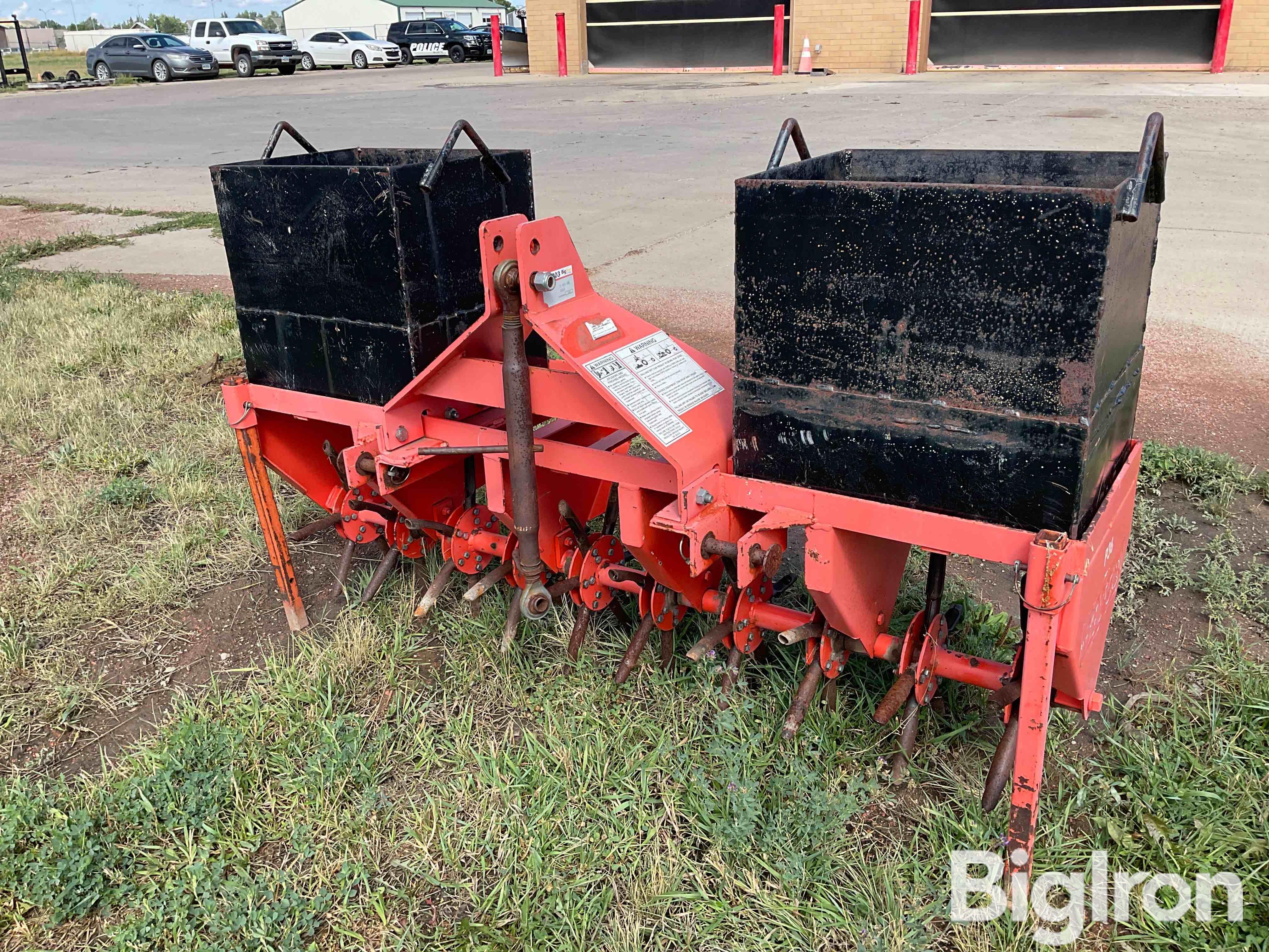 Used plug store aerator