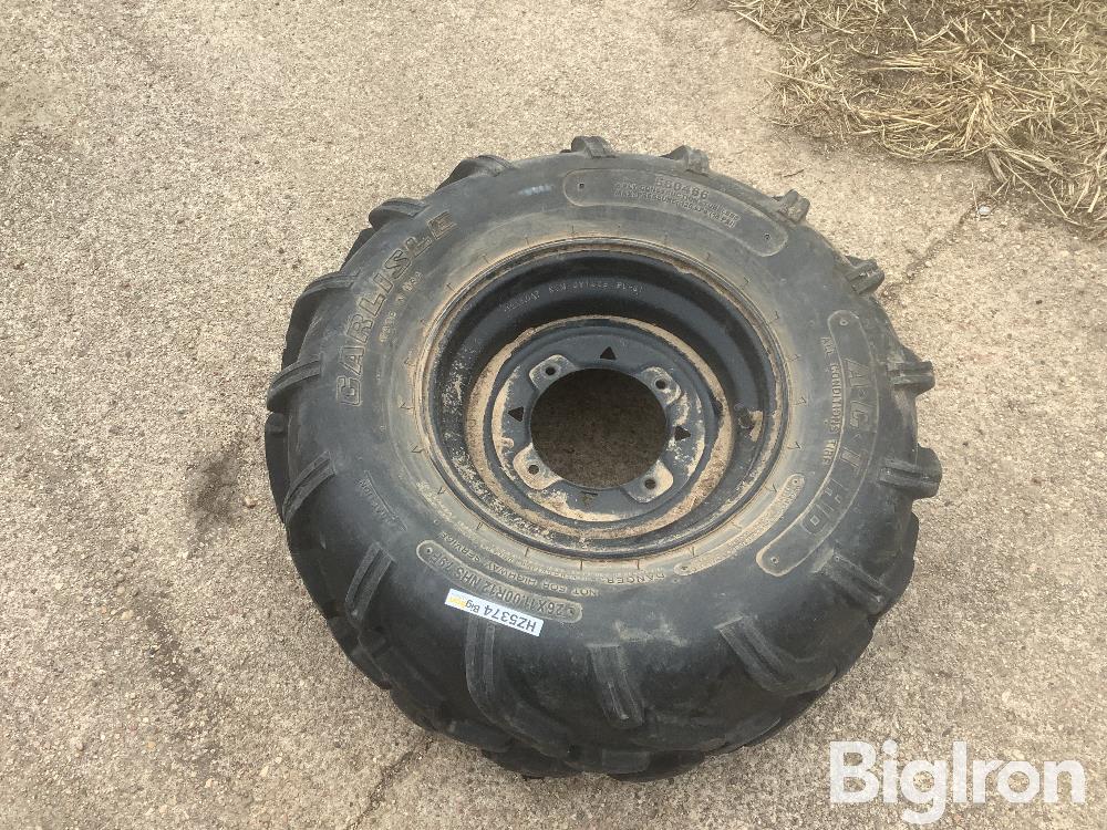 ATV 26x11.00-12 NHS Tire & Rim BigIron Auctions