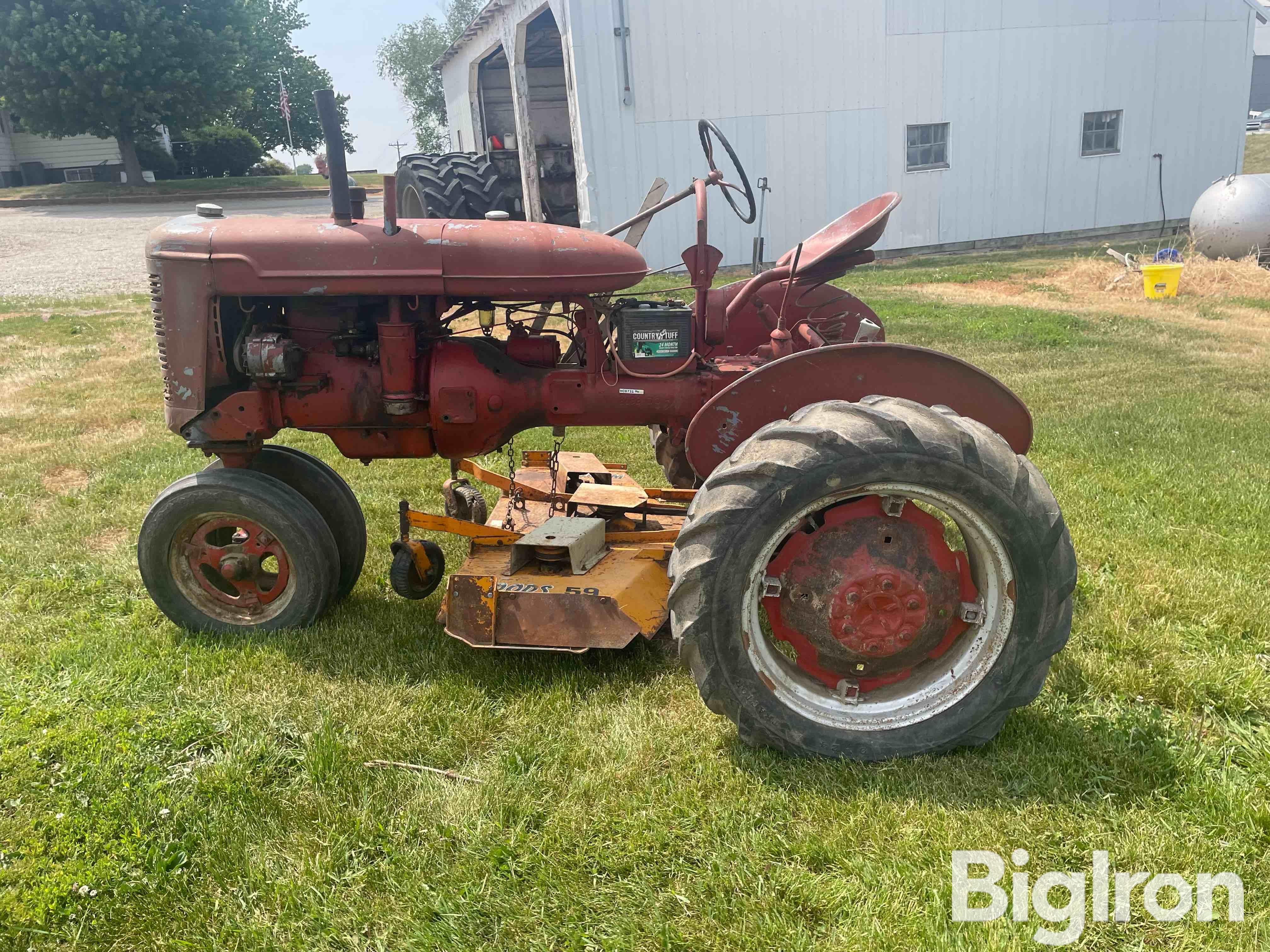 Farmall B 2WD Tractor W/Mower BigIron Auctions