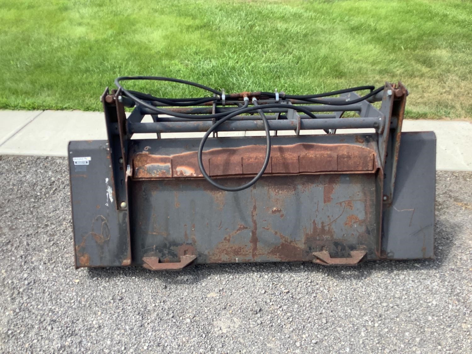 Skid Loader Grapple Bucket BigIron Auctions