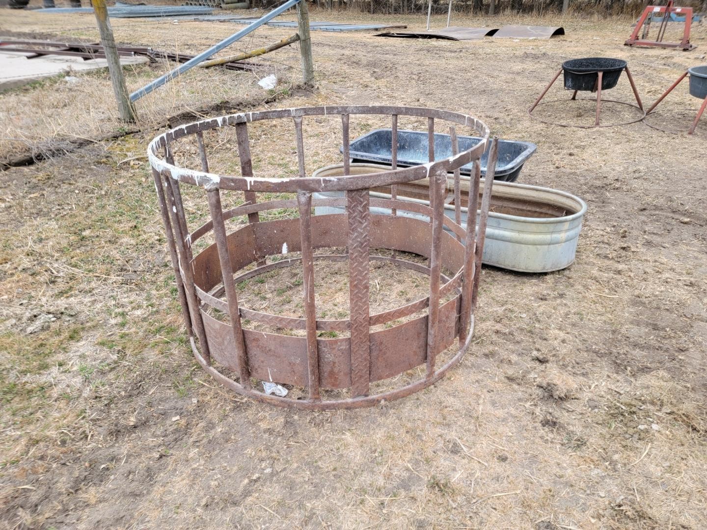 Feed Bunk/Waterer/Round Bale Feeder BigIron Auctions