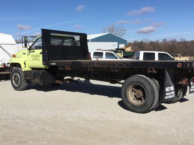 Gmc Topkick Flatbed Truck Bigiron Auctions