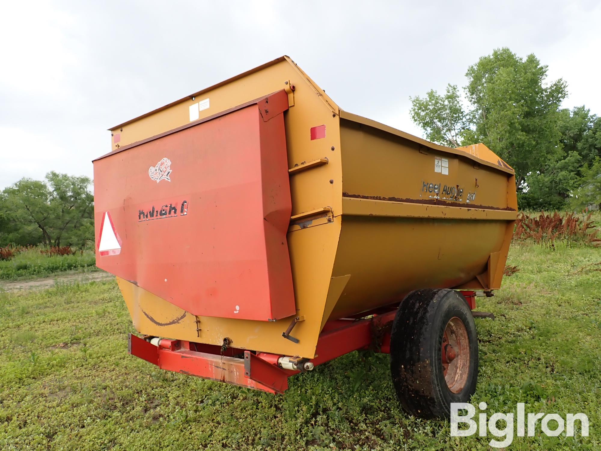 Knight RA2450 Reel Auggie Feeder Wagon BigIron Auctions