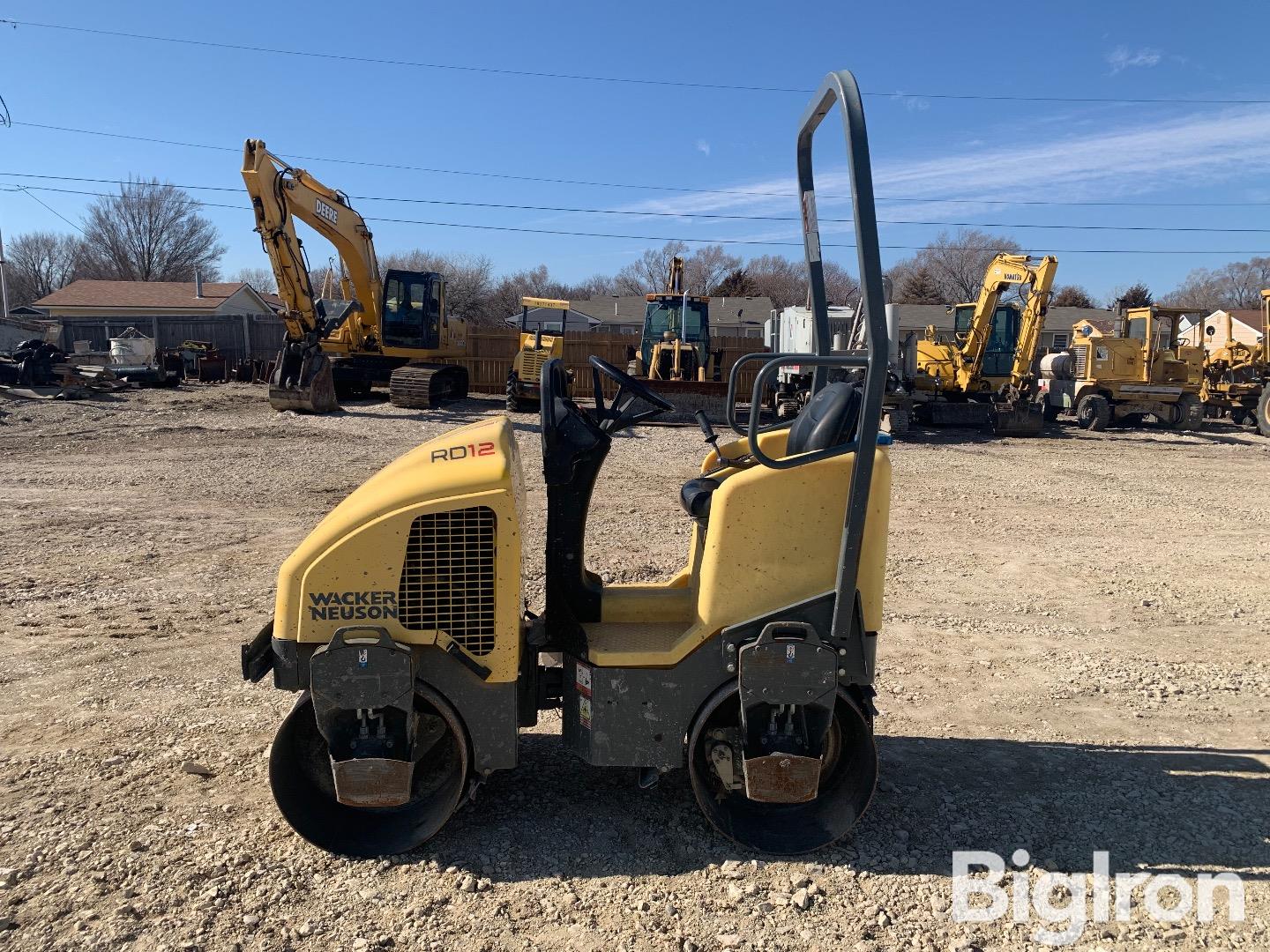 Wacker Neuson RD12 Tandem Vibratory Roller BigIron Auctions