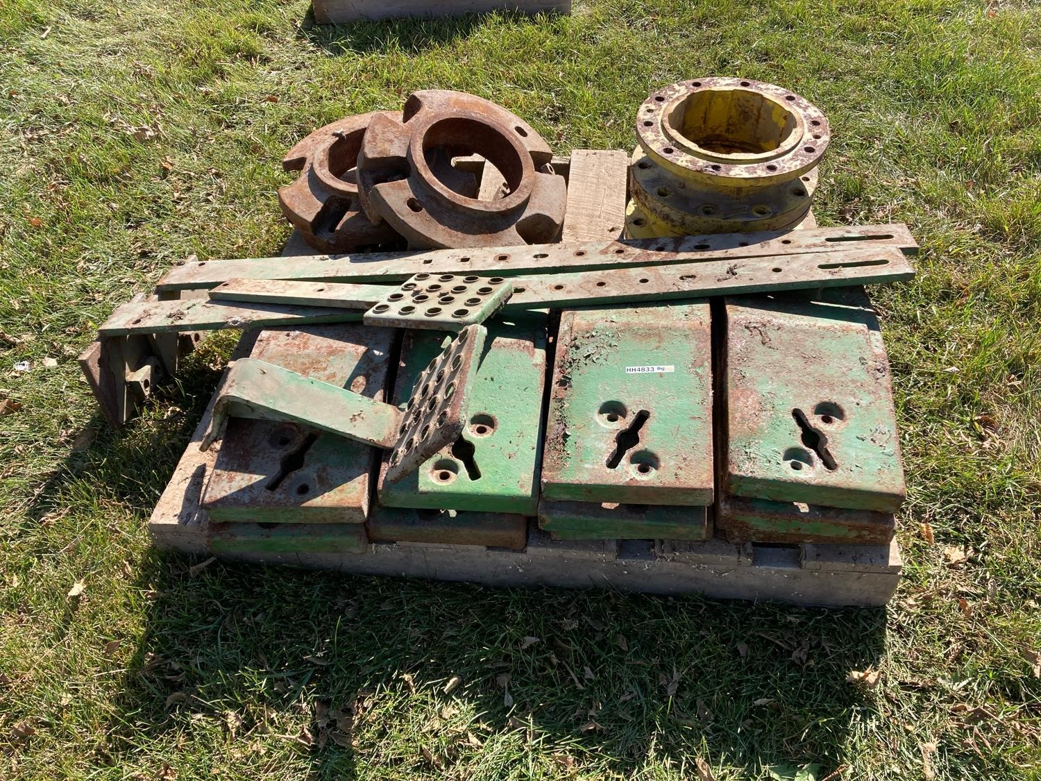 John Deere Tractor Weights, Dual Ext & Steps BigIron Auctions