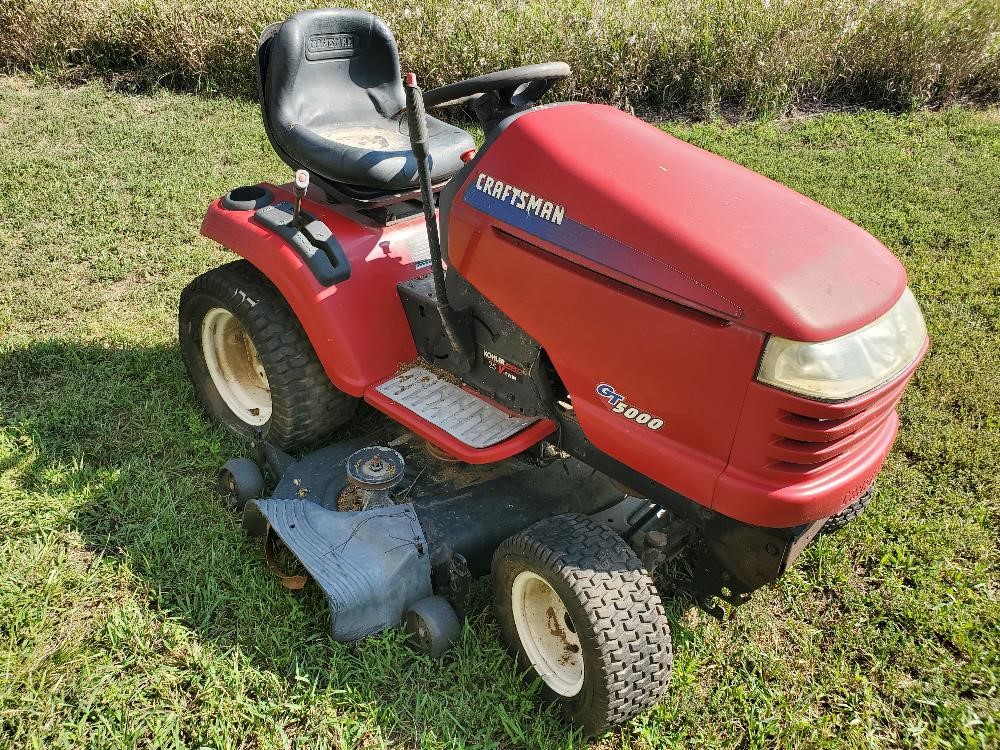 Craftsman gt5000 best sale lawn mower