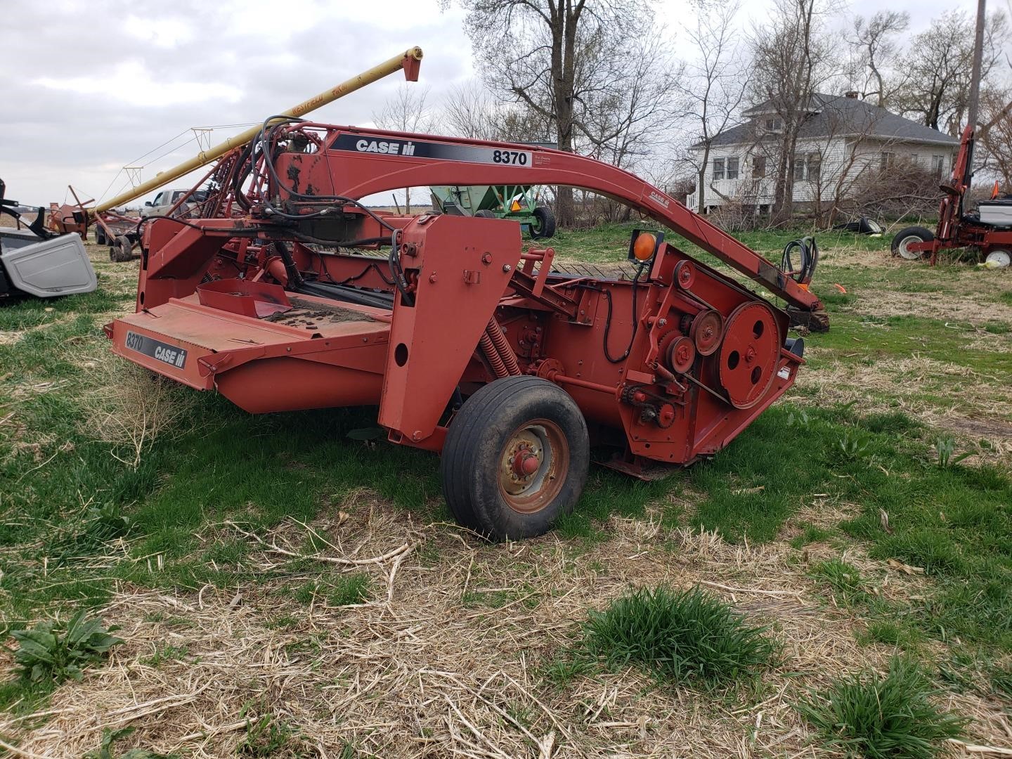 Case IH 8370 Swing Arm Windrower BigIron Auctions