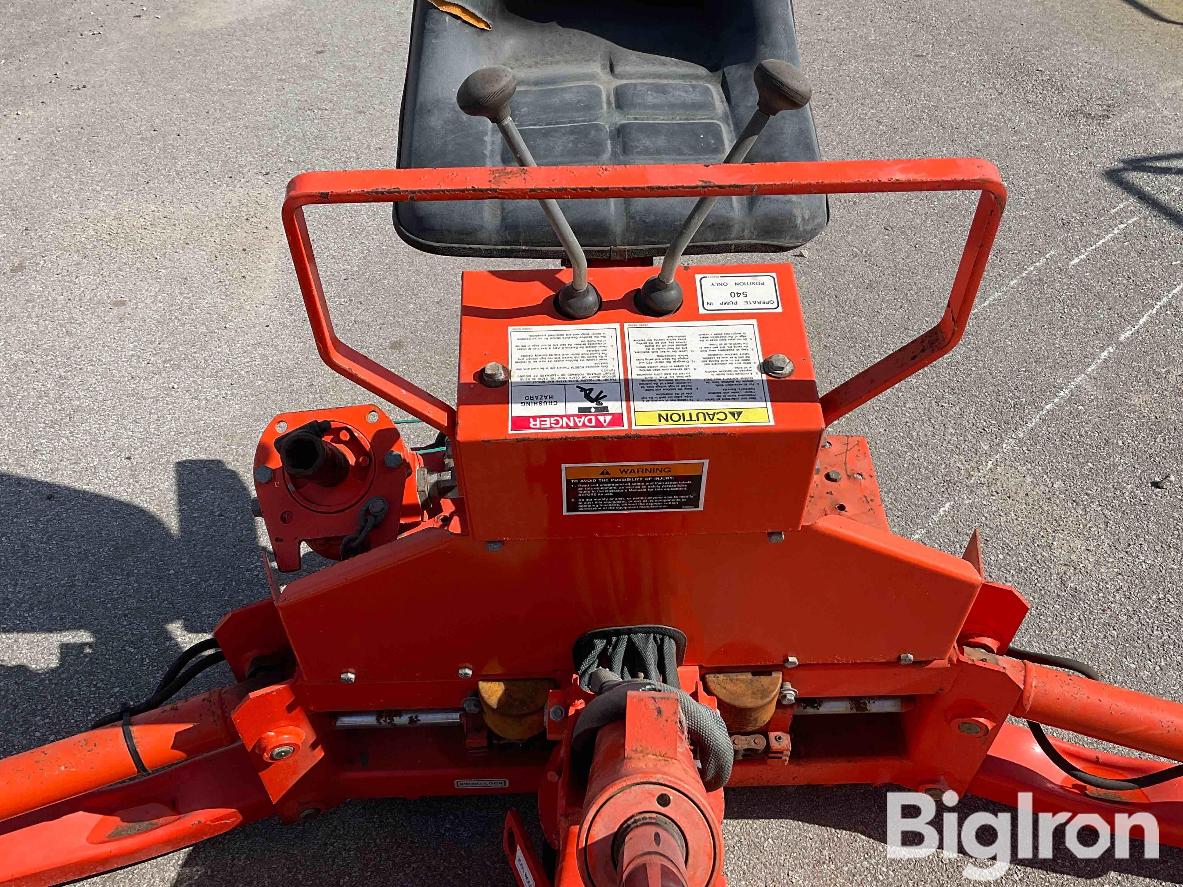 Kubota B4672 3-pt Backhoe Attachment Bigiron Auctions