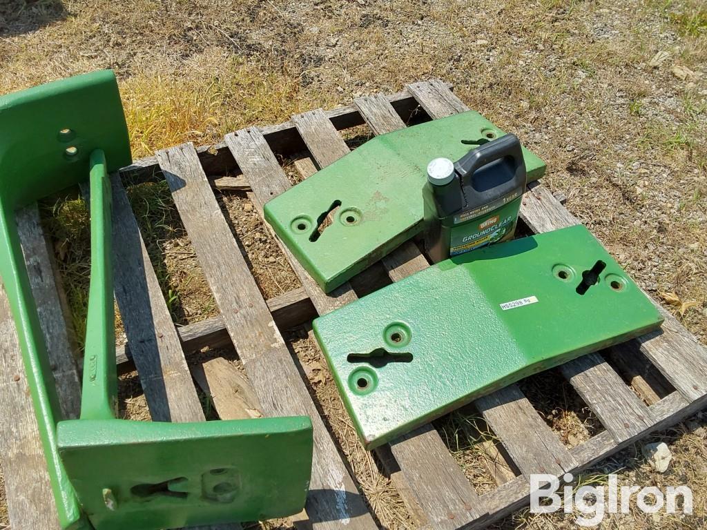 John Deere Starter Weight Brackets & Slabs Bigiron Auctions