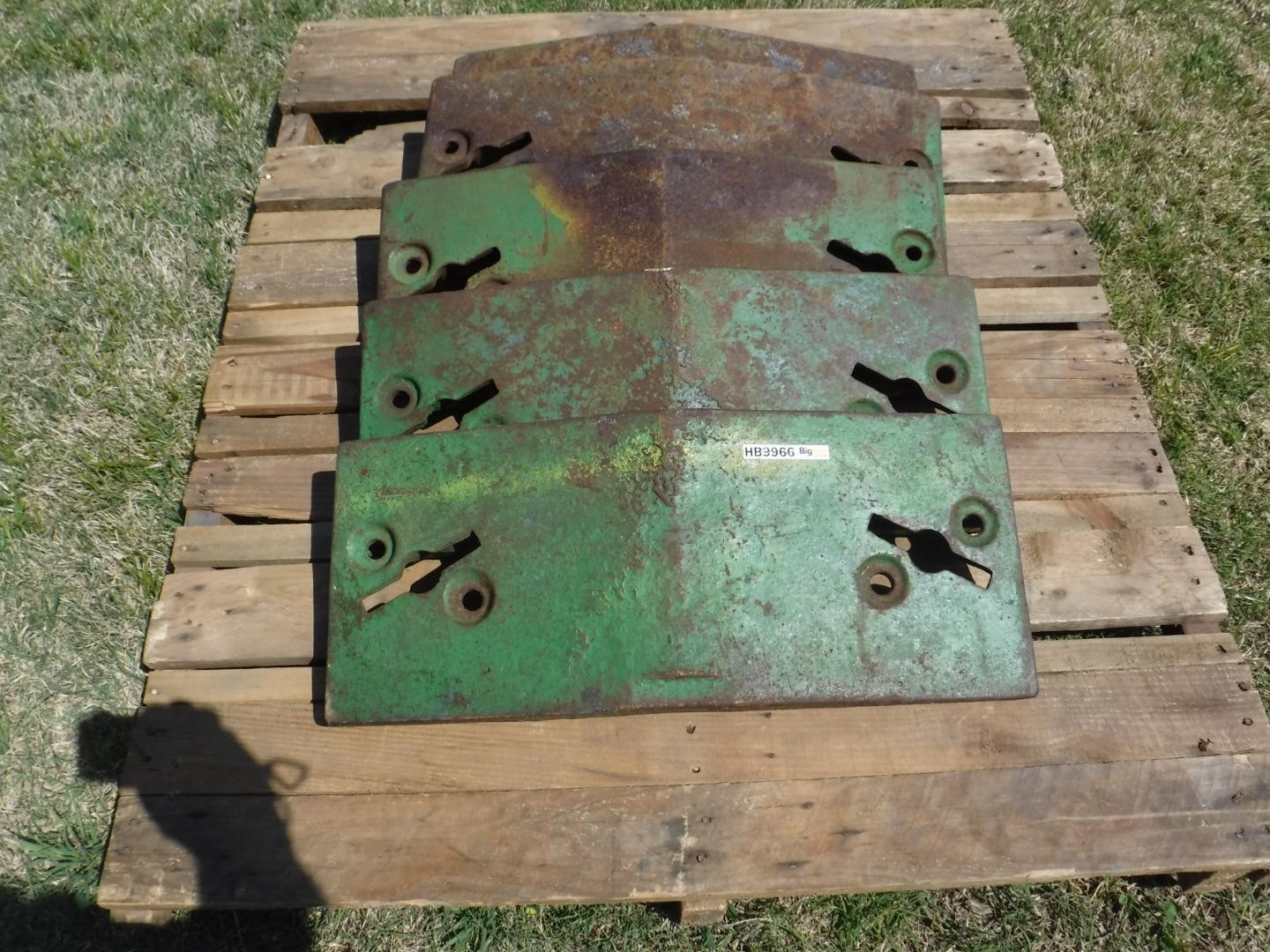 John Deere Slab Weights BigIron Auctions