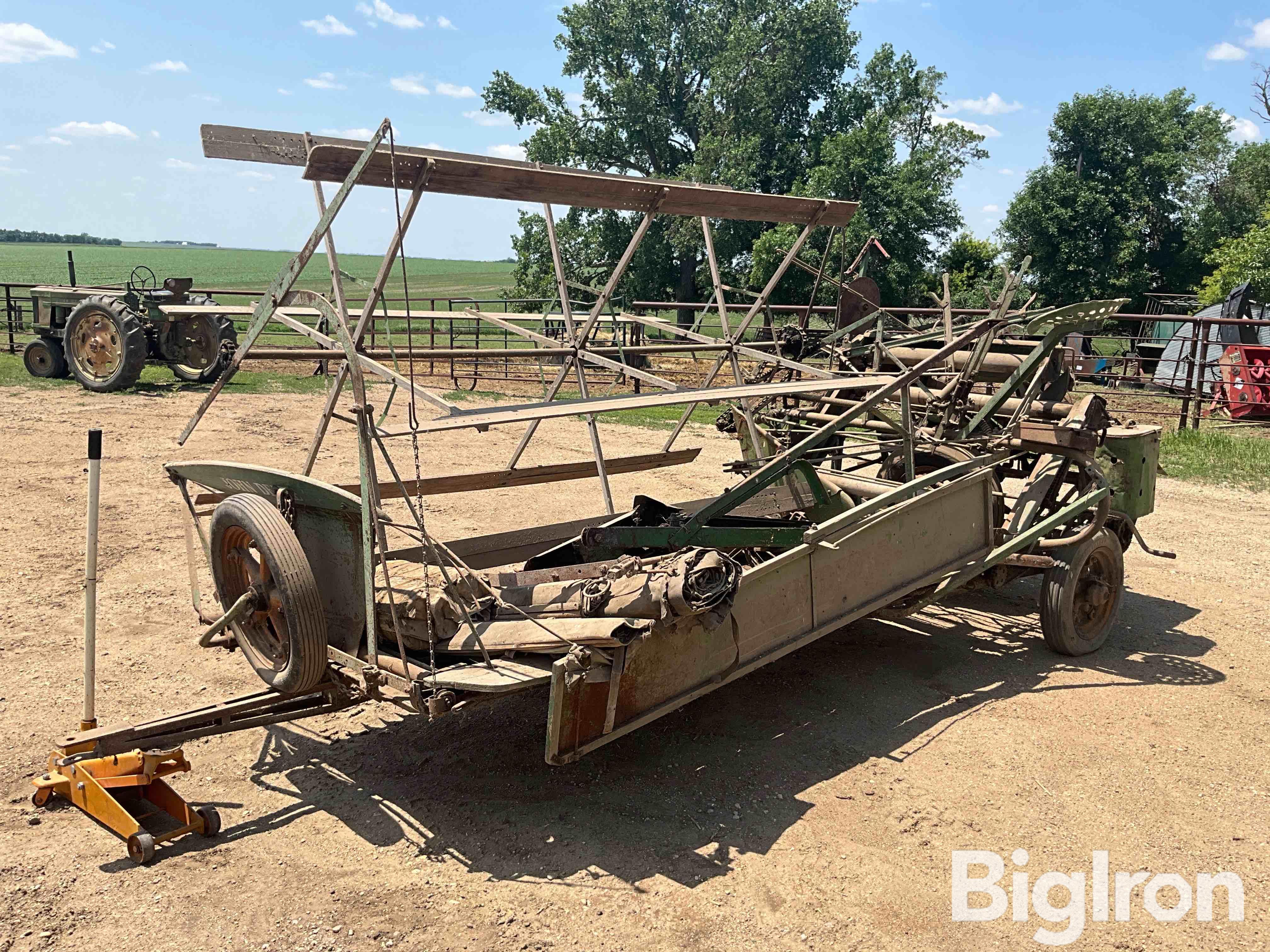 John Deere Antique Hay Binder BigIron Auctions