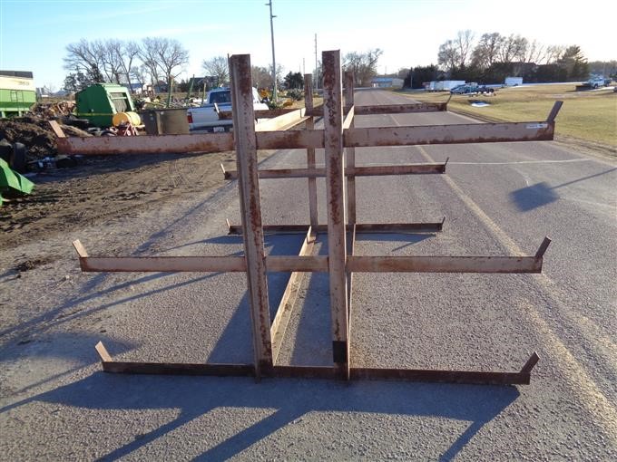 Shop-Built Iron Storage Rack BigIron Auctions